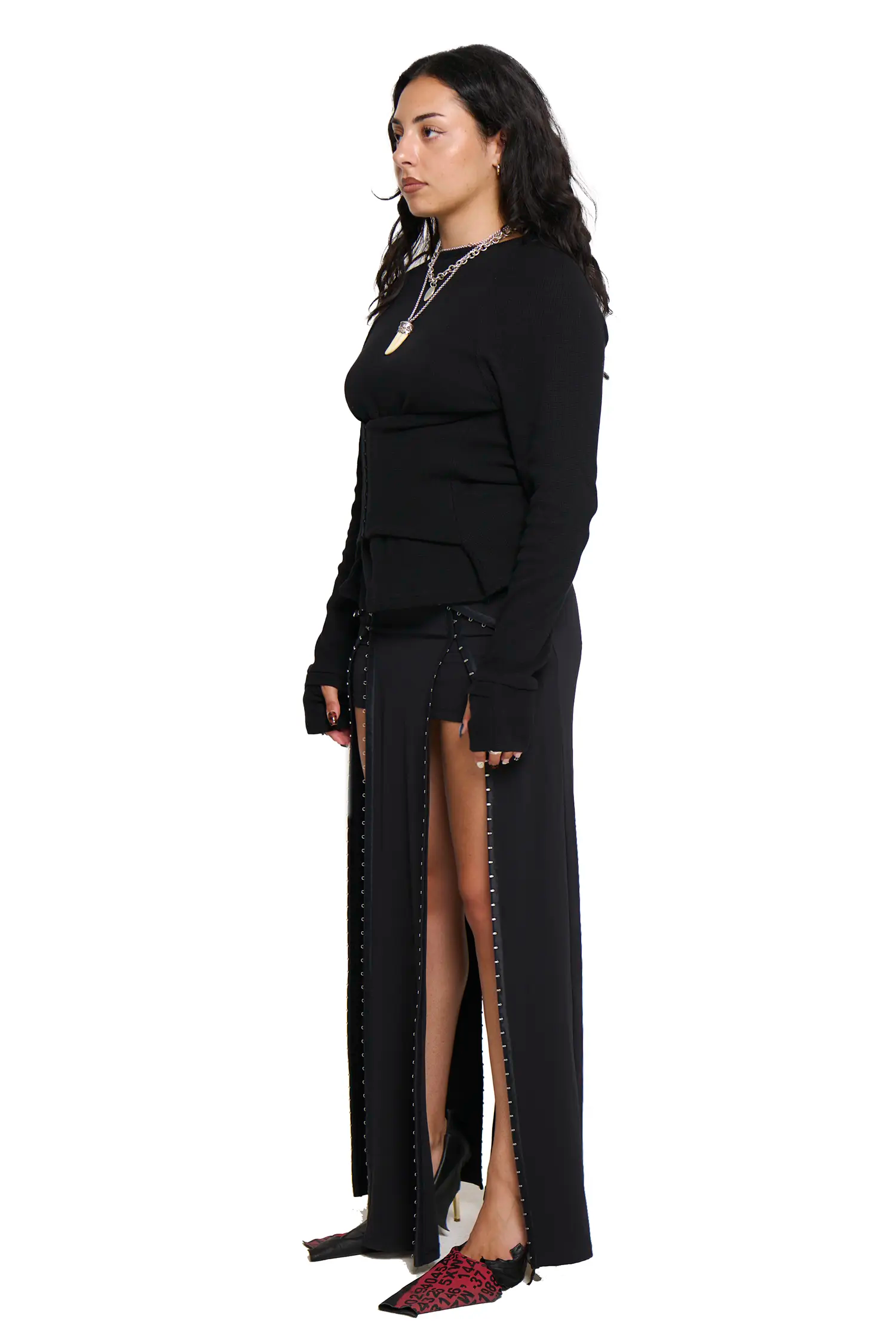 Hooked skirt