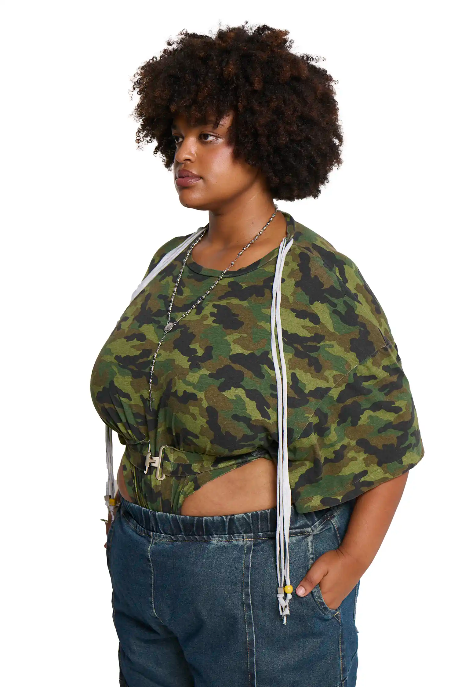 One piece tshirt - camo