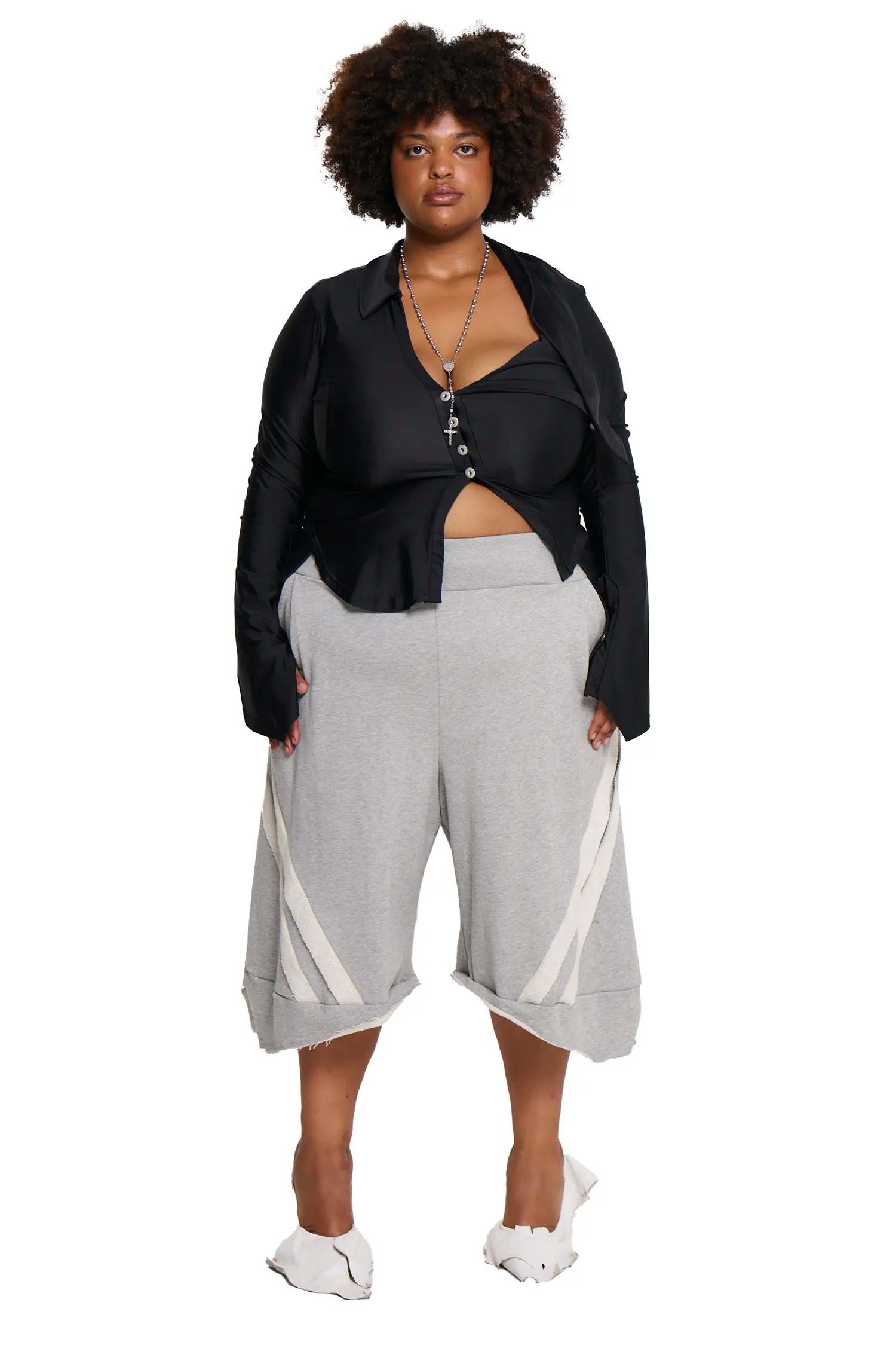 Pirate short - grey