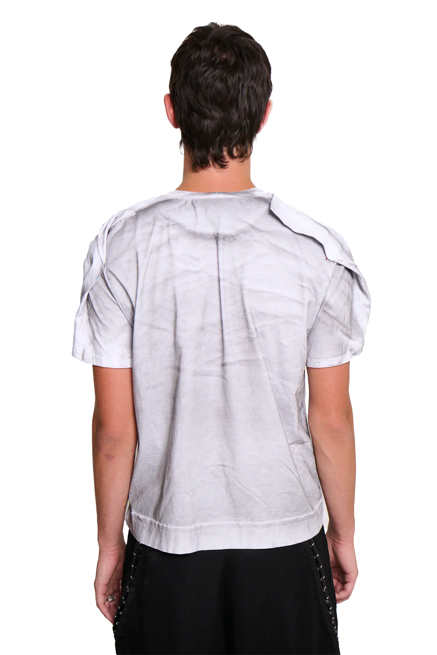 Long placket t-shirt
