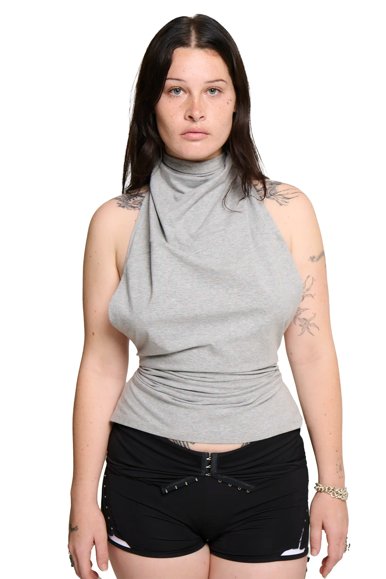 Halterneck - grey