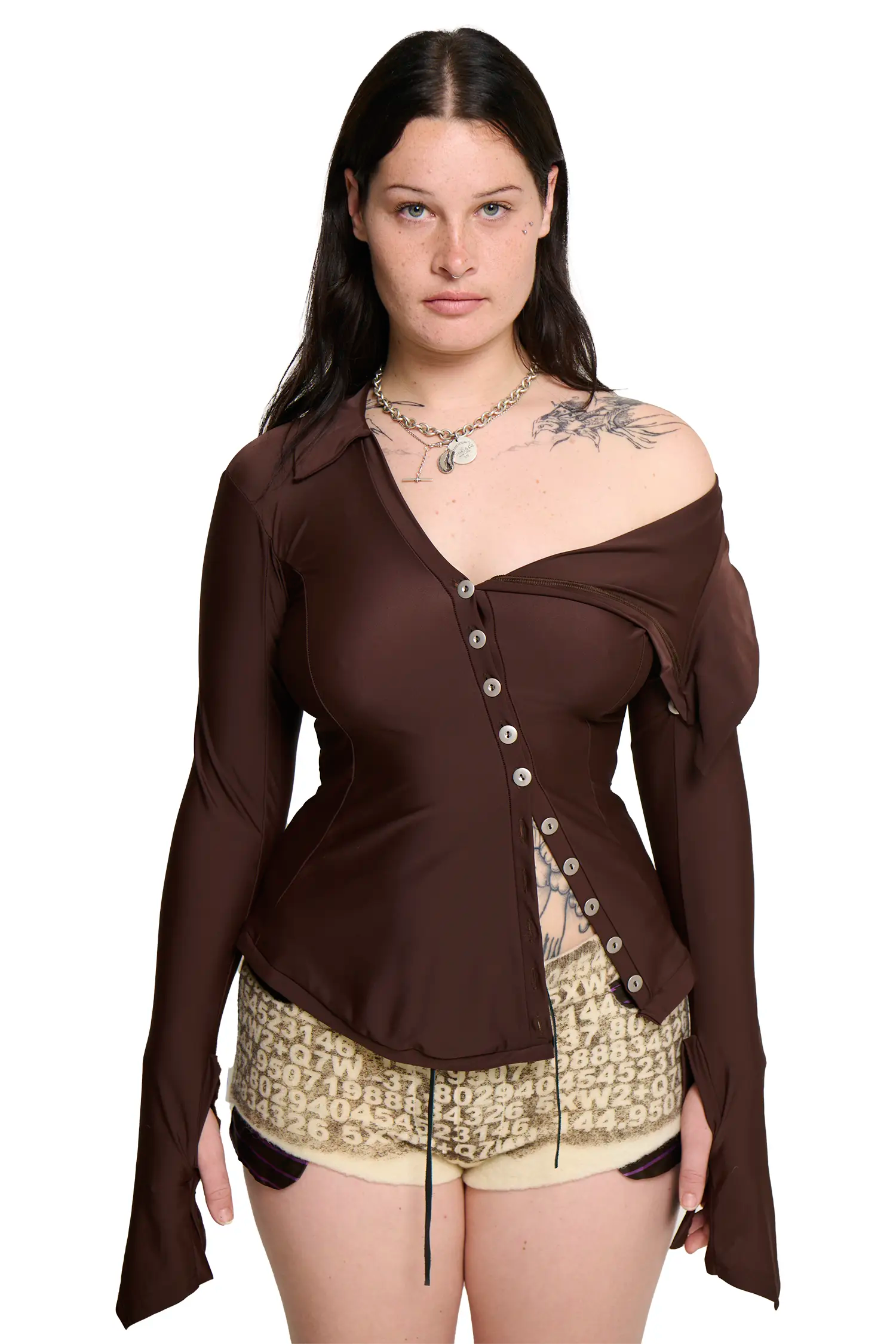 Sailor shirt - brown
