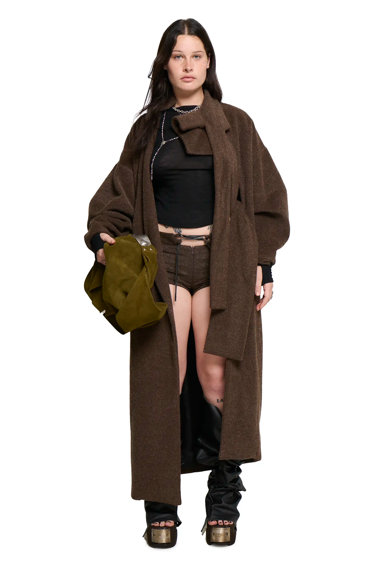 Manola coat - brown