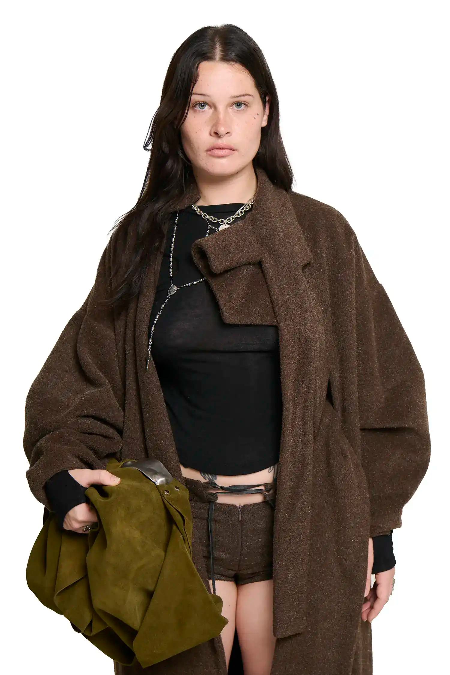 Manola coat - brown