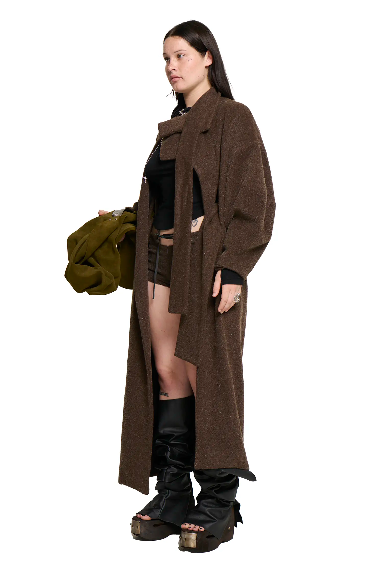 Manola coat - brown