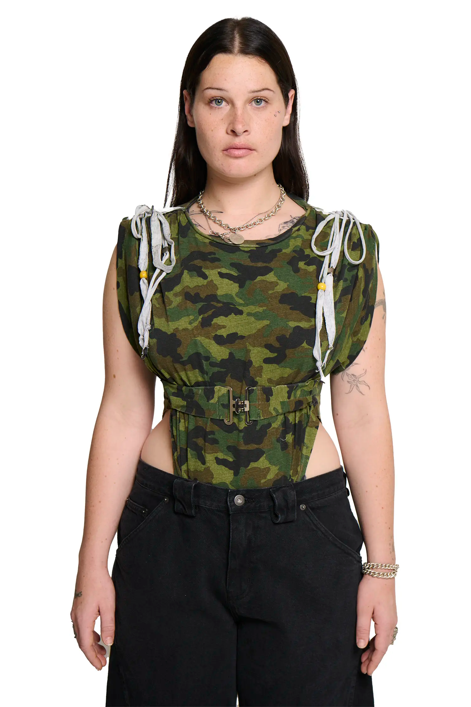 One piece tshirt - camo