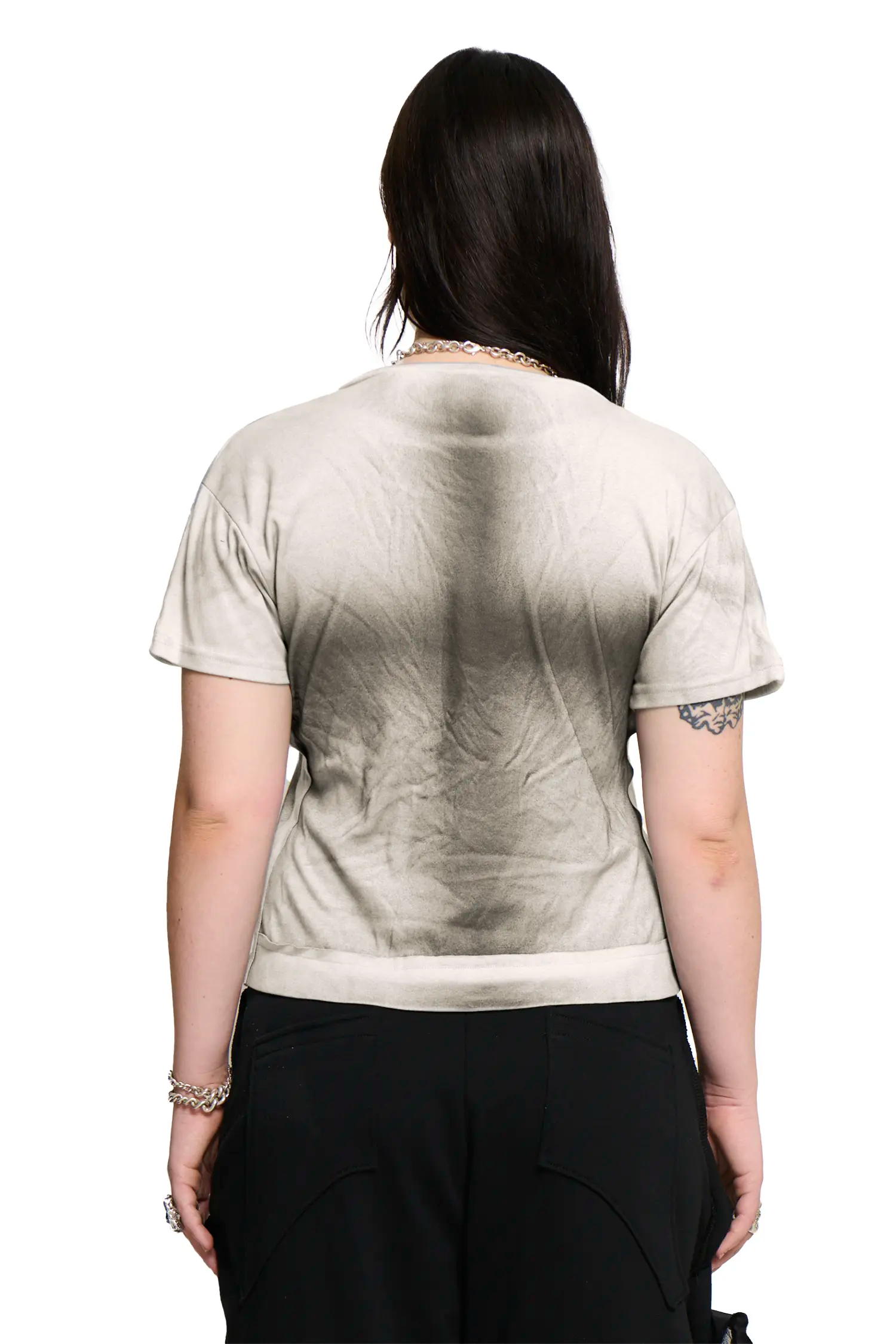 Placket t-shirt white