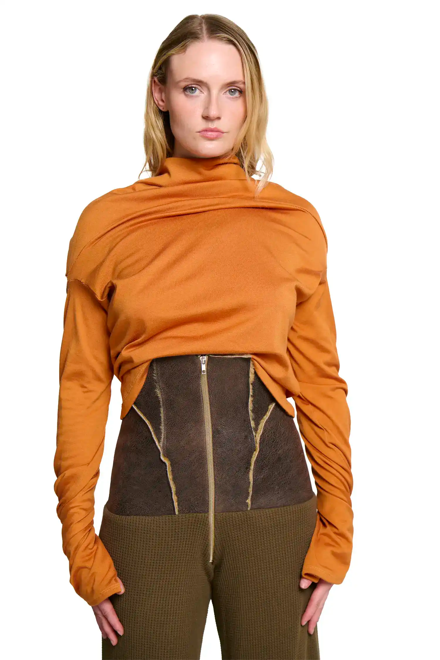 Lulu long sleeve - orange