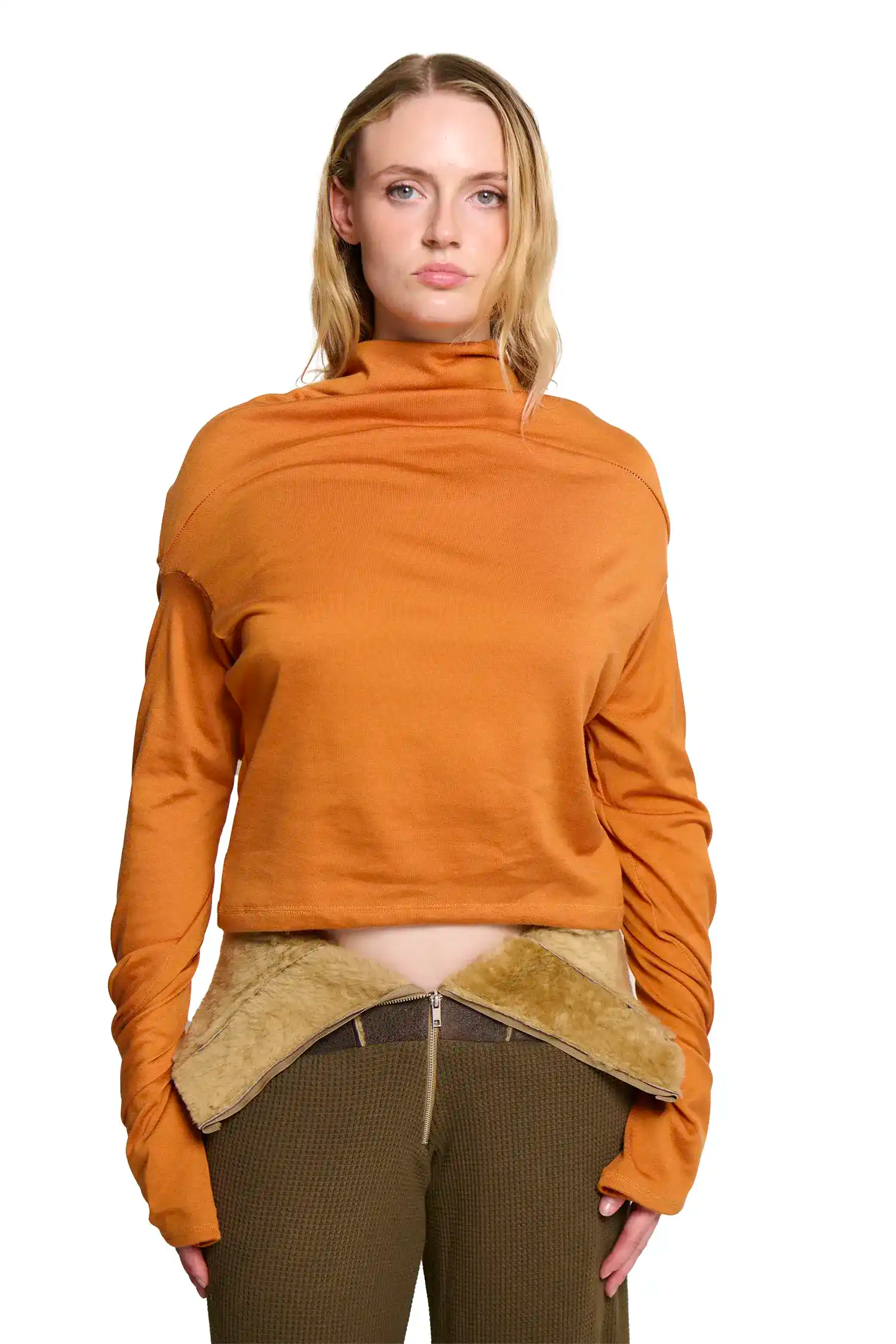 Lulu long sleeve - orange