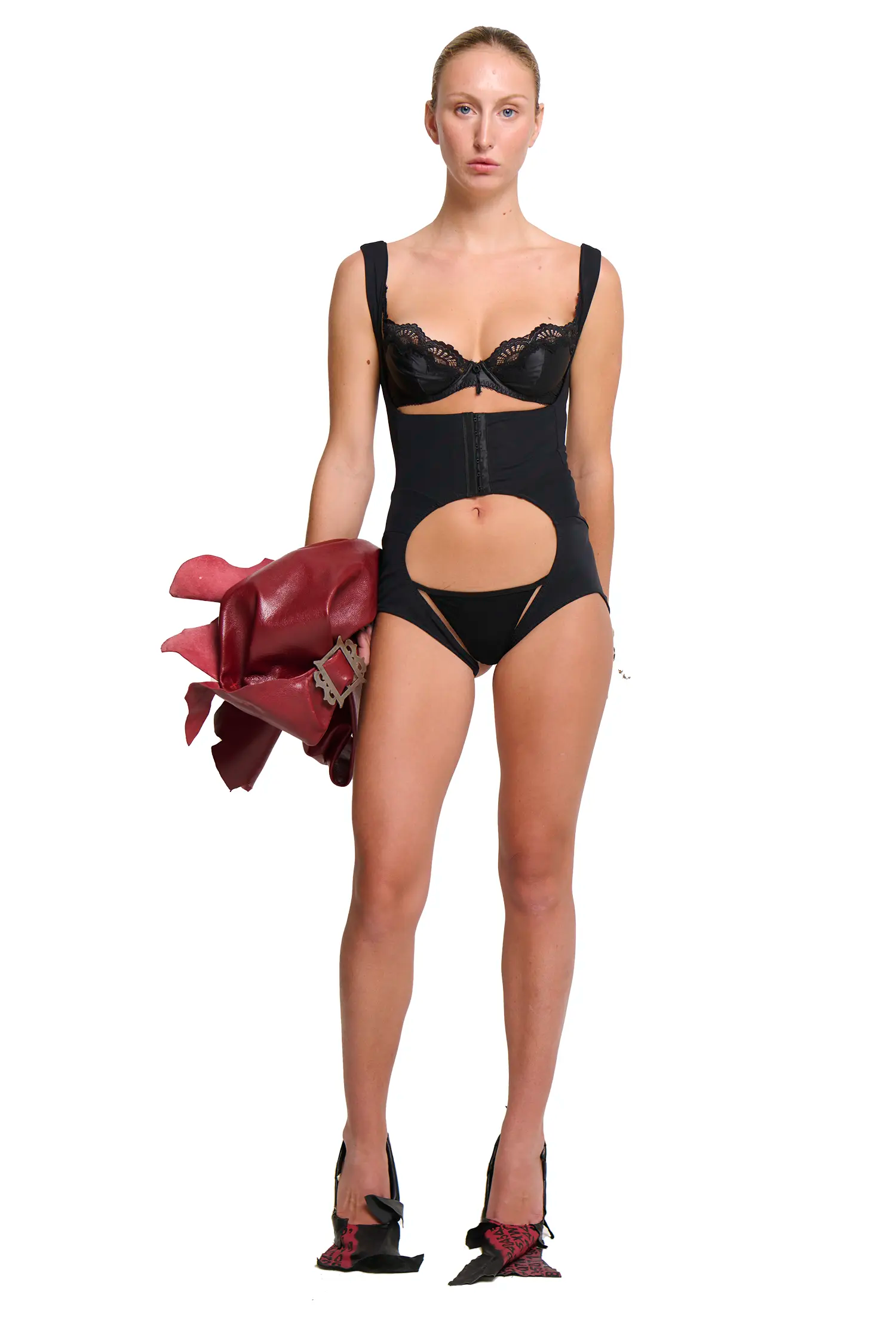 Mesh playsuit - powermesh