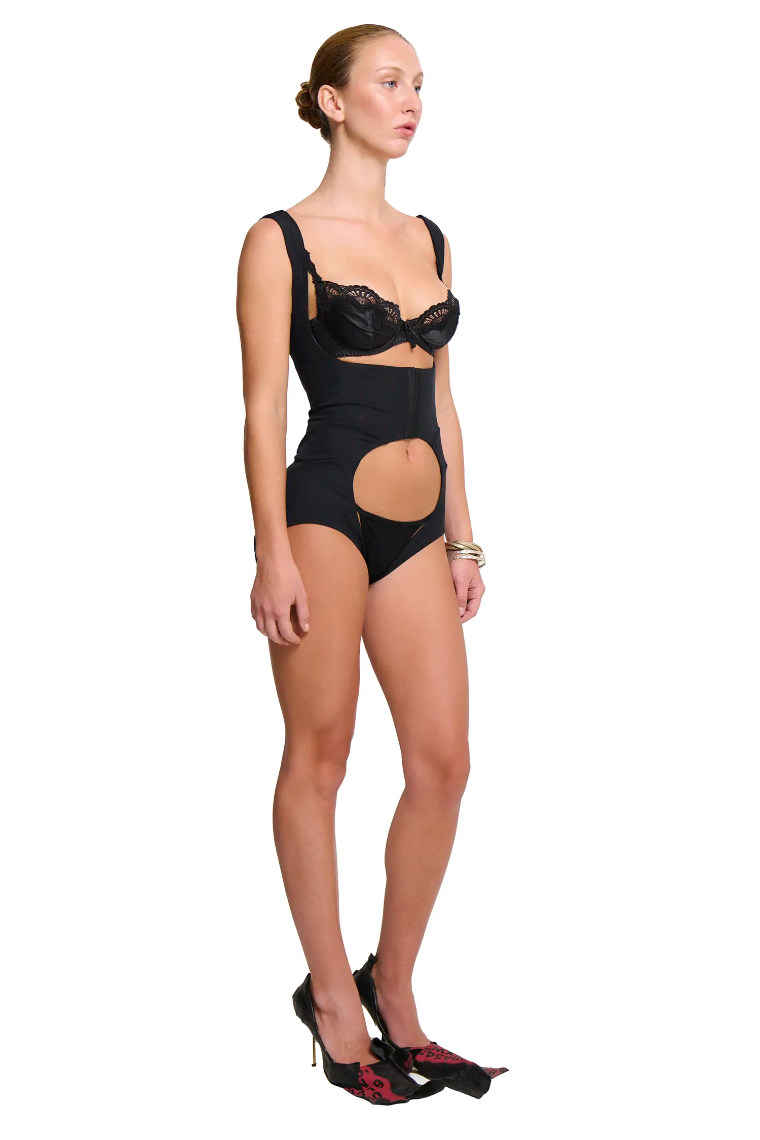 Mesh playsuit - powermesh