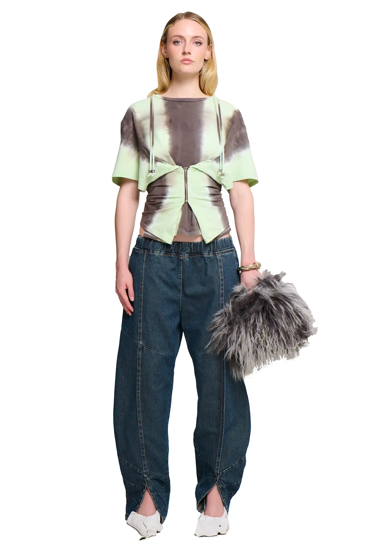 Baggy spider denim