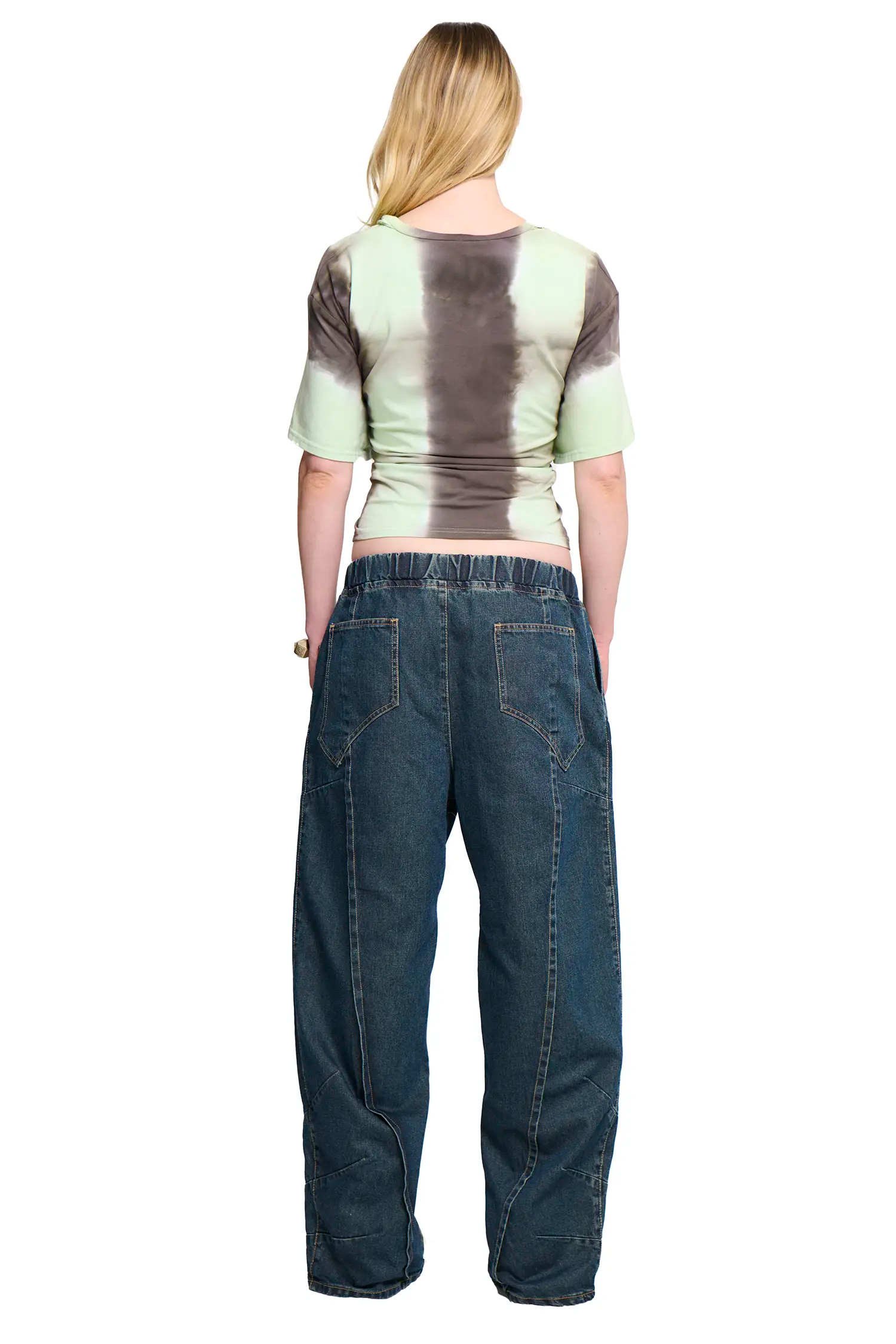Baggy spider denim