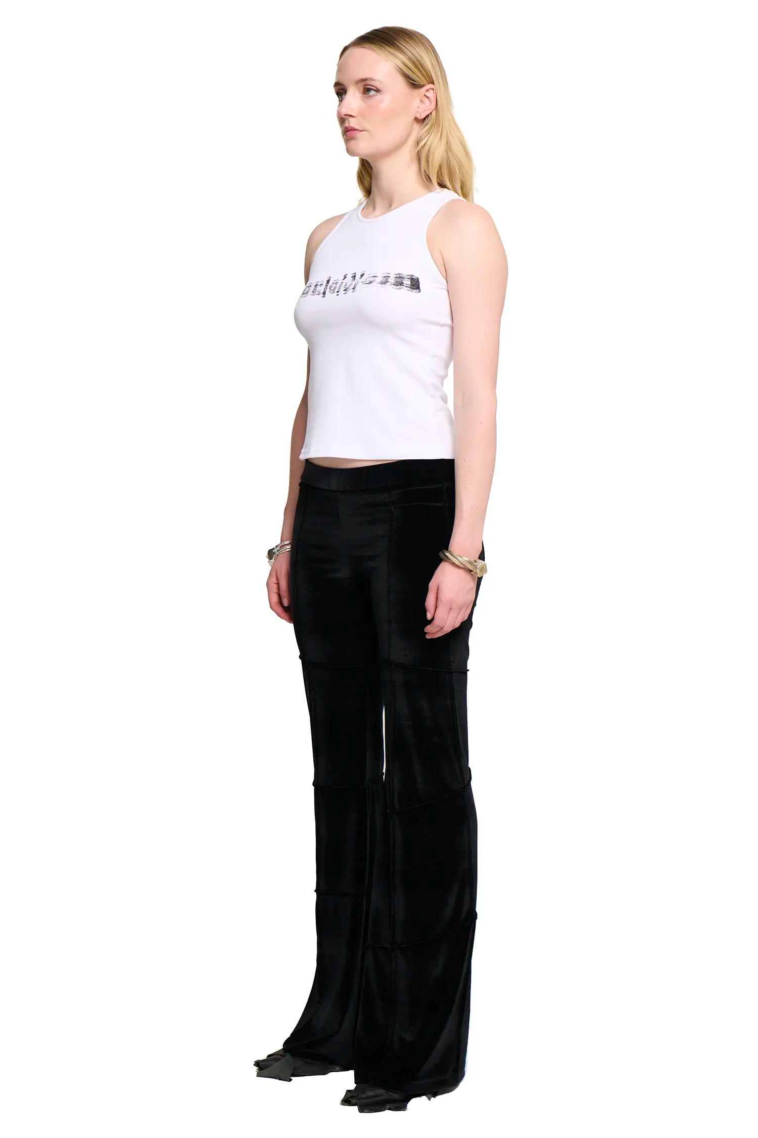 Spider pant - black (flare)
