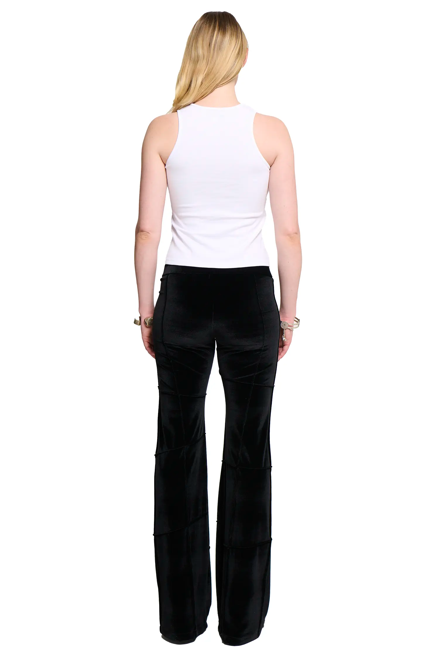 Spider pant - black (flare)