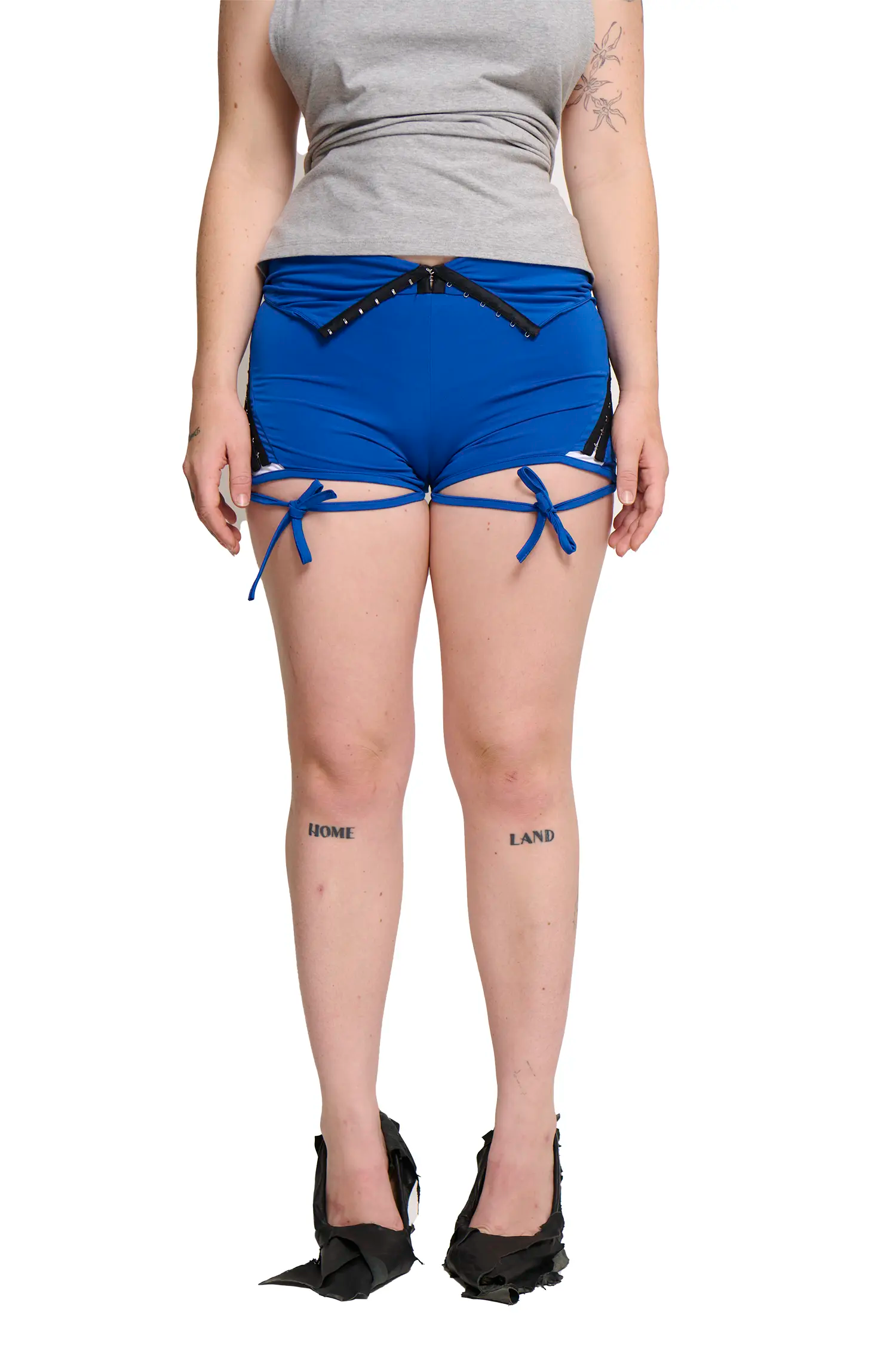 Micro short - blue