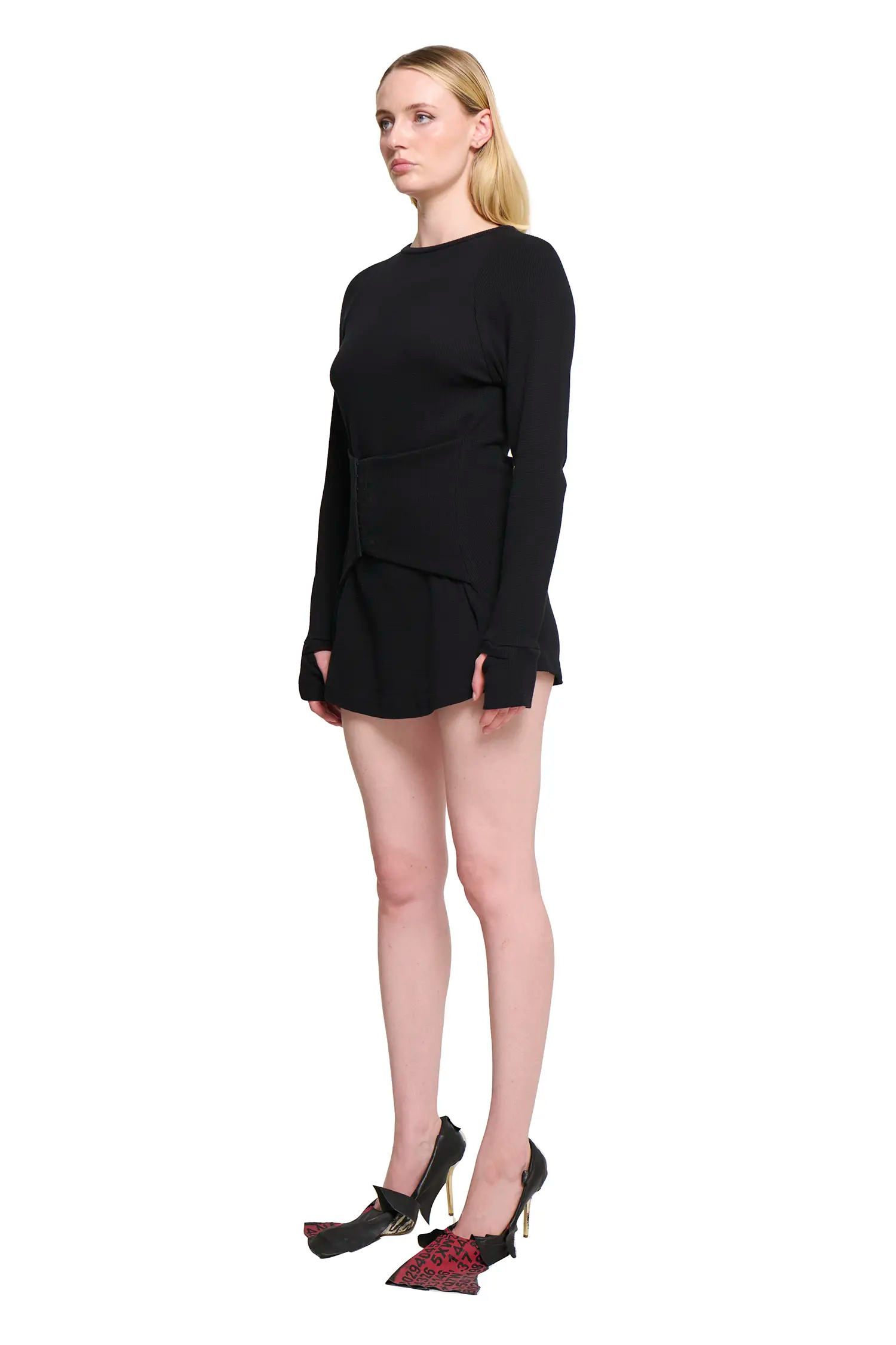 Jester dress - black