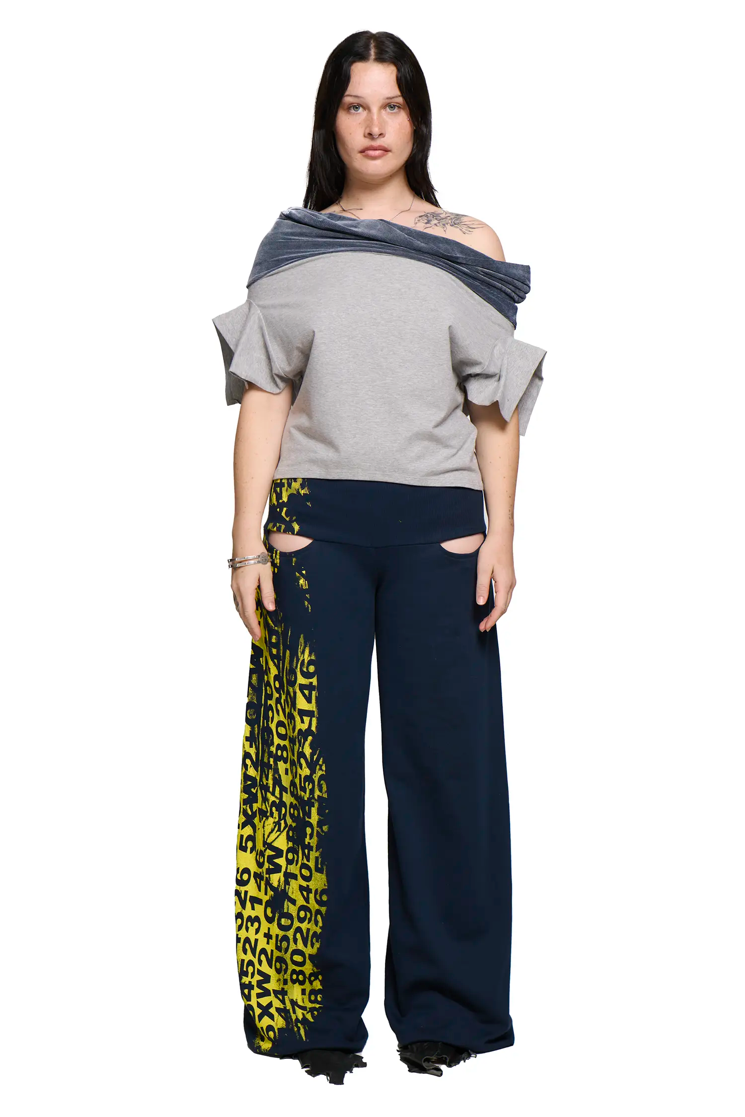 Lulu top - grey