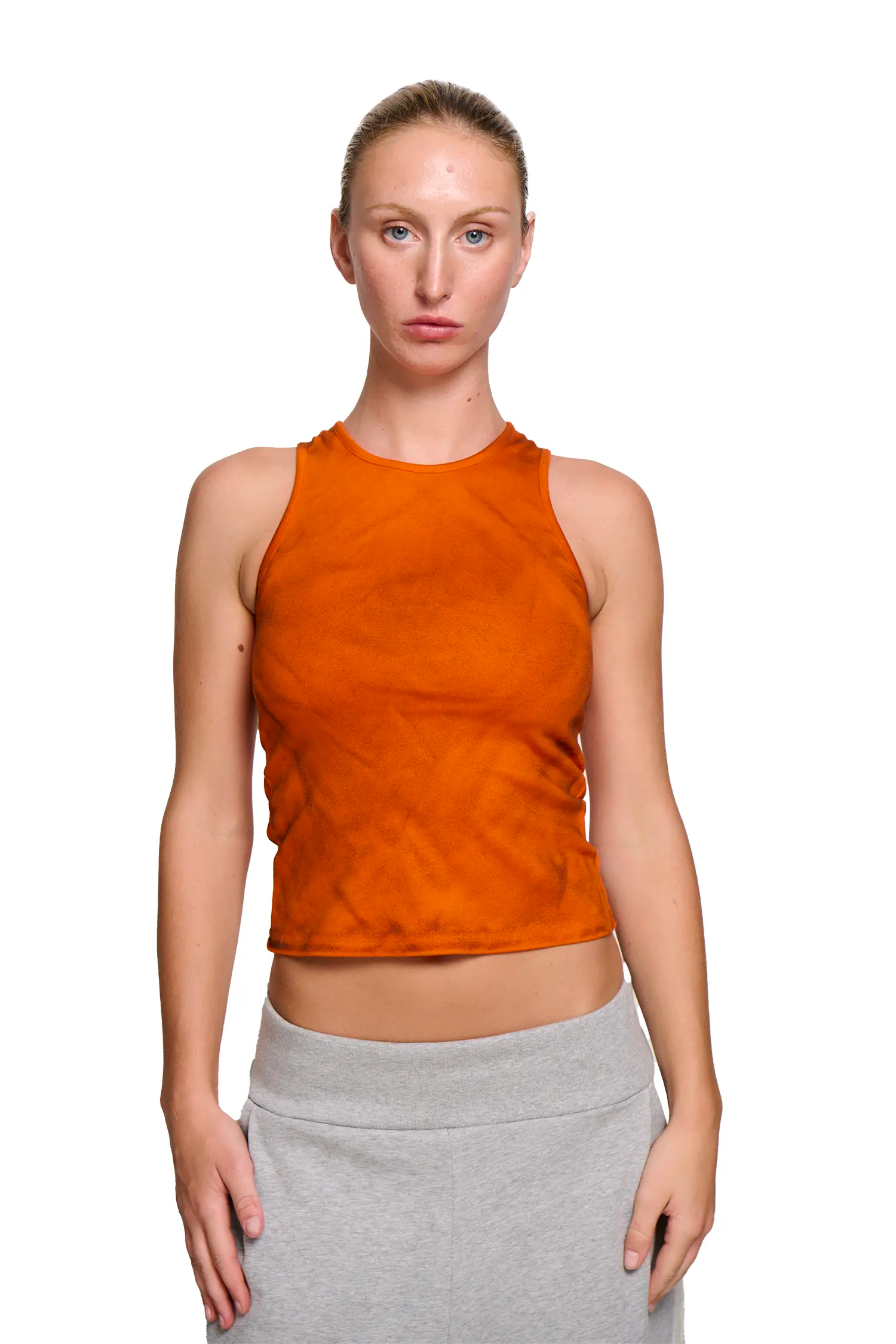 Airbrush tank - orange