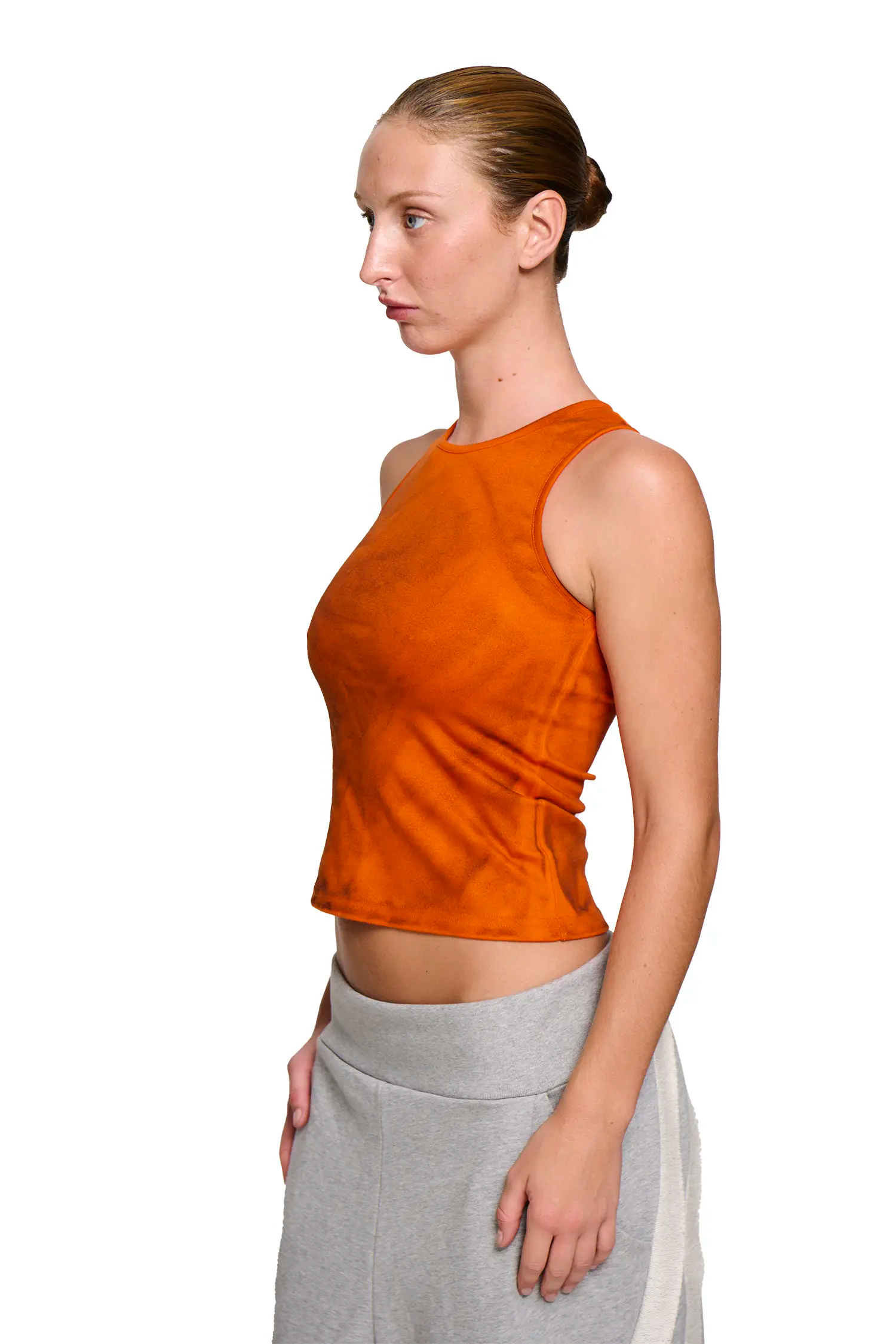 Airbrush tank - orange