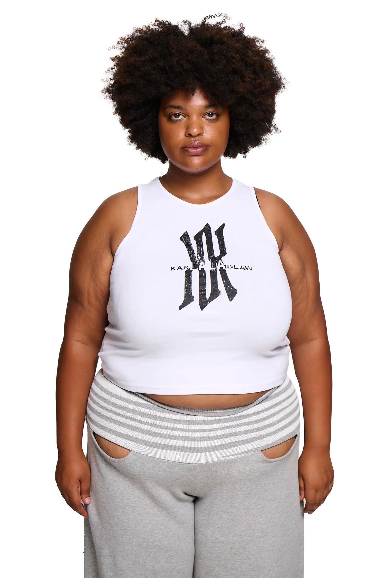 Lala tank - white