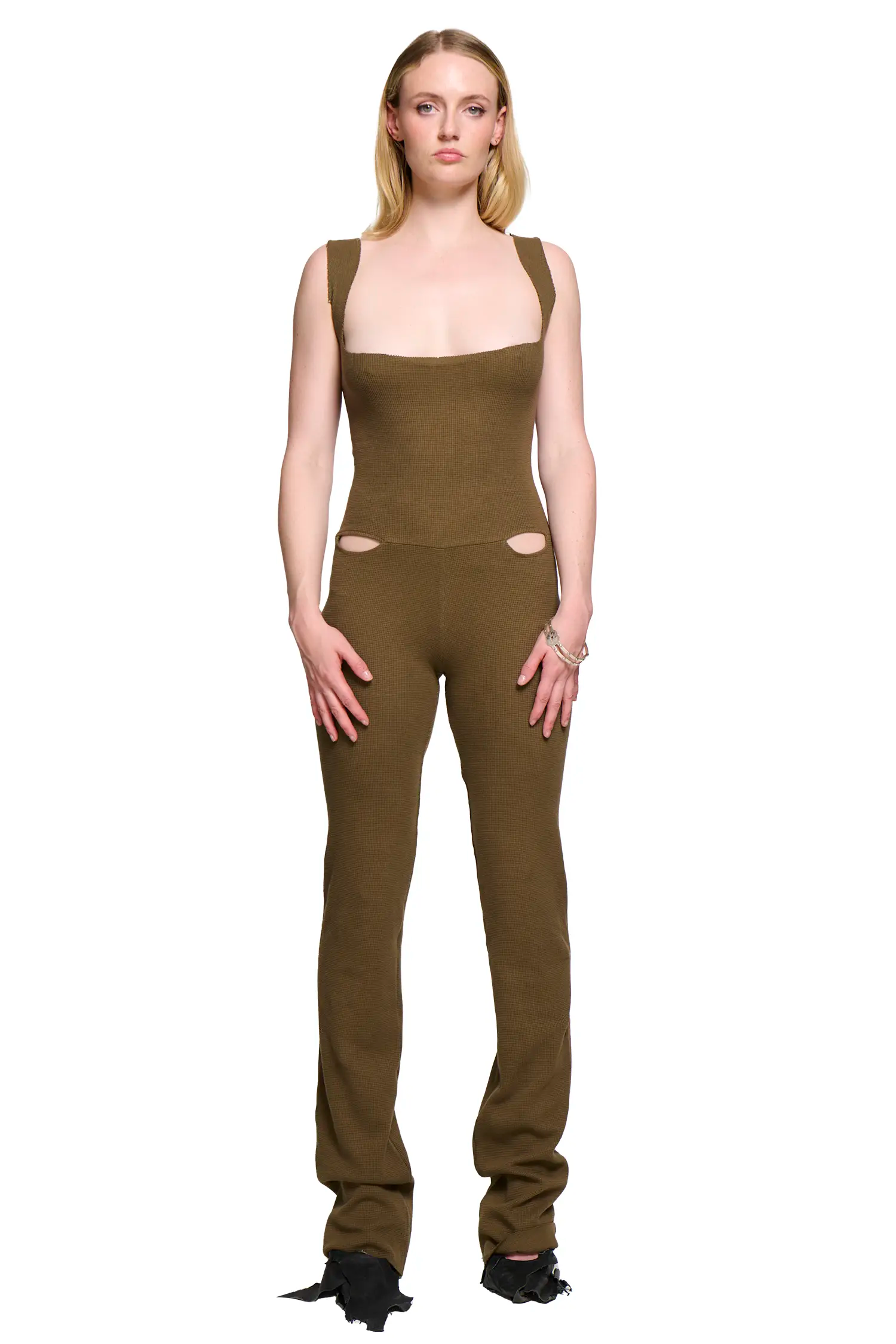 Cat-suit - khaki