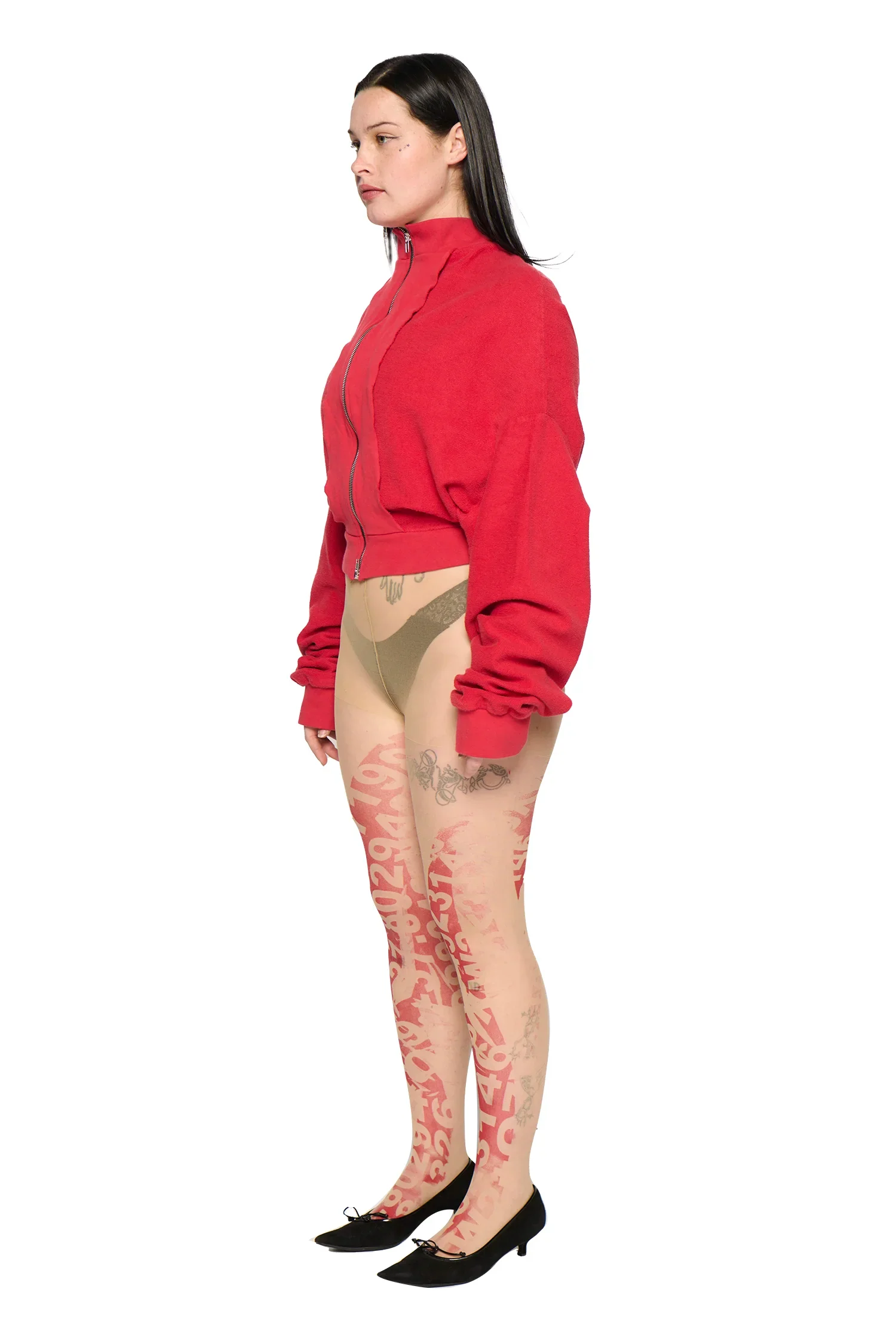 Upside down jumper red
