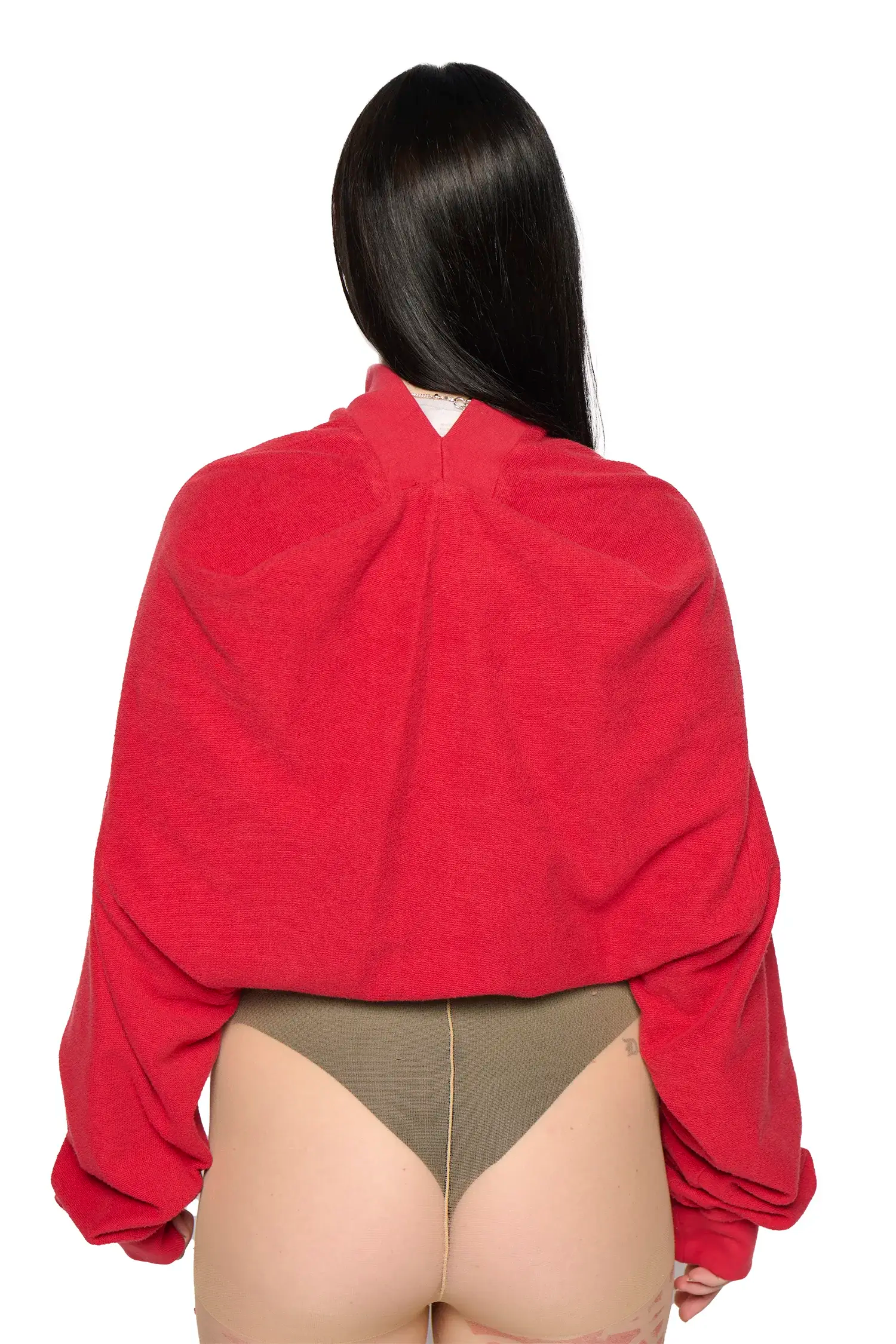 Upside down jumper red