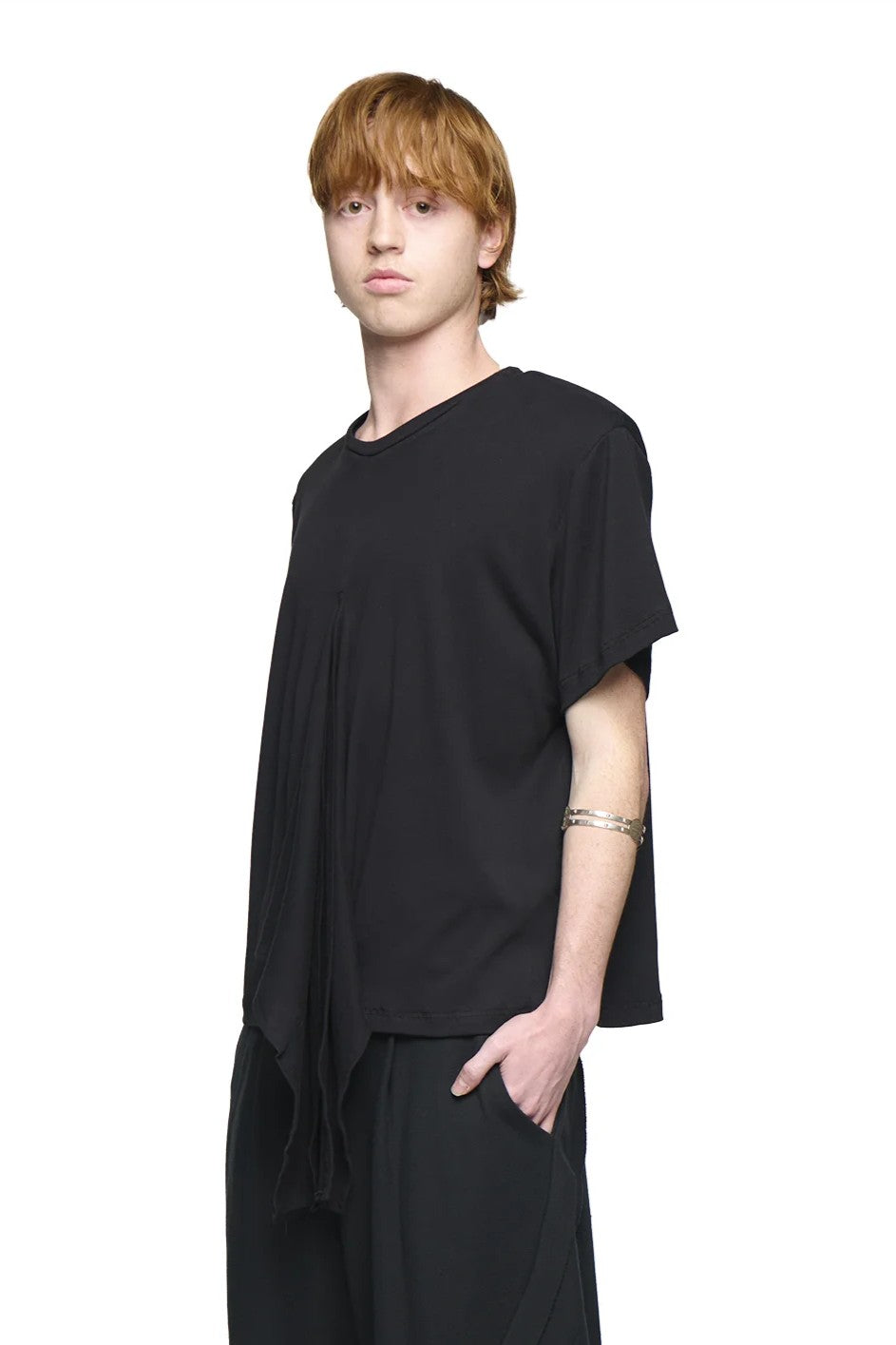 Scrunch t-shirt - black