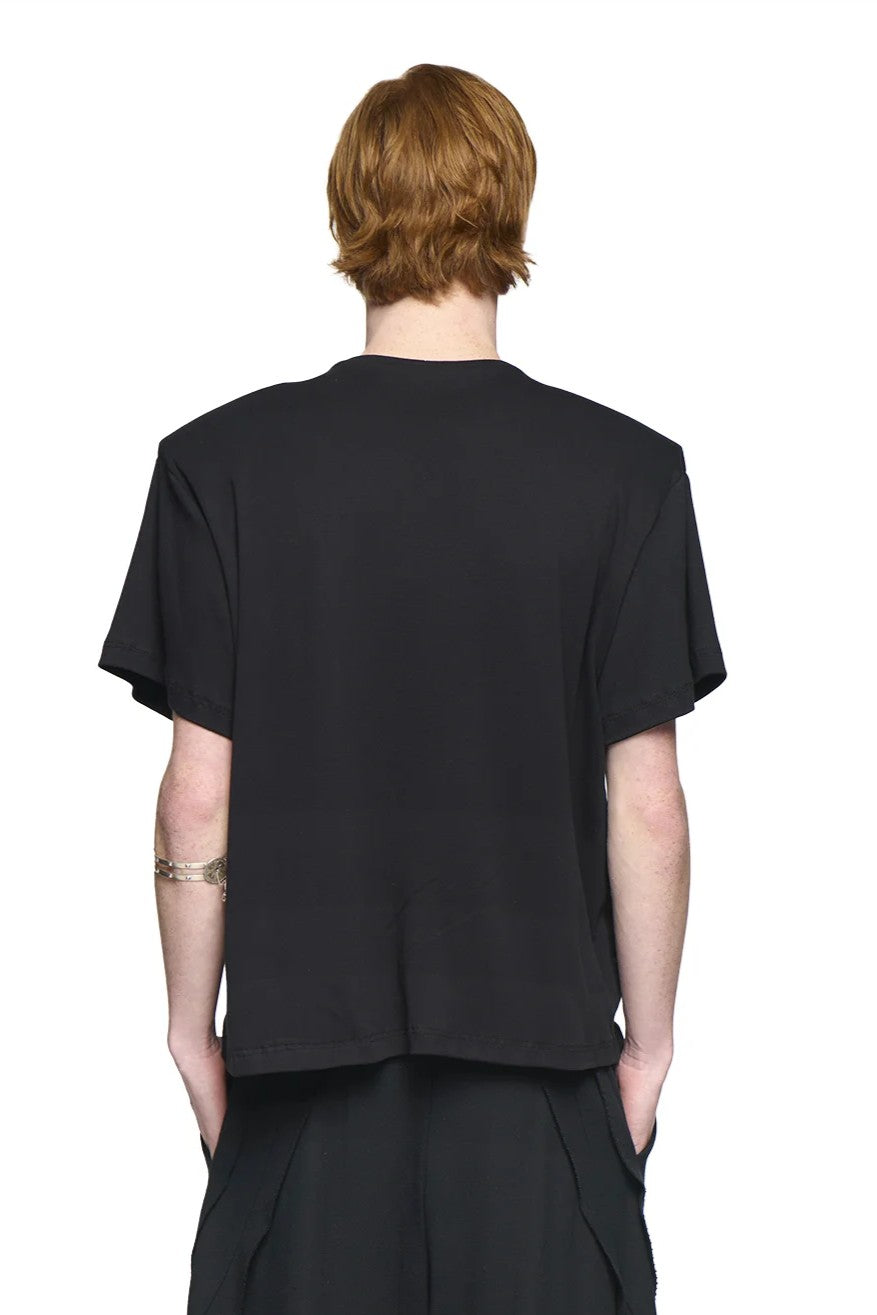 Scrunch t-shirt - black