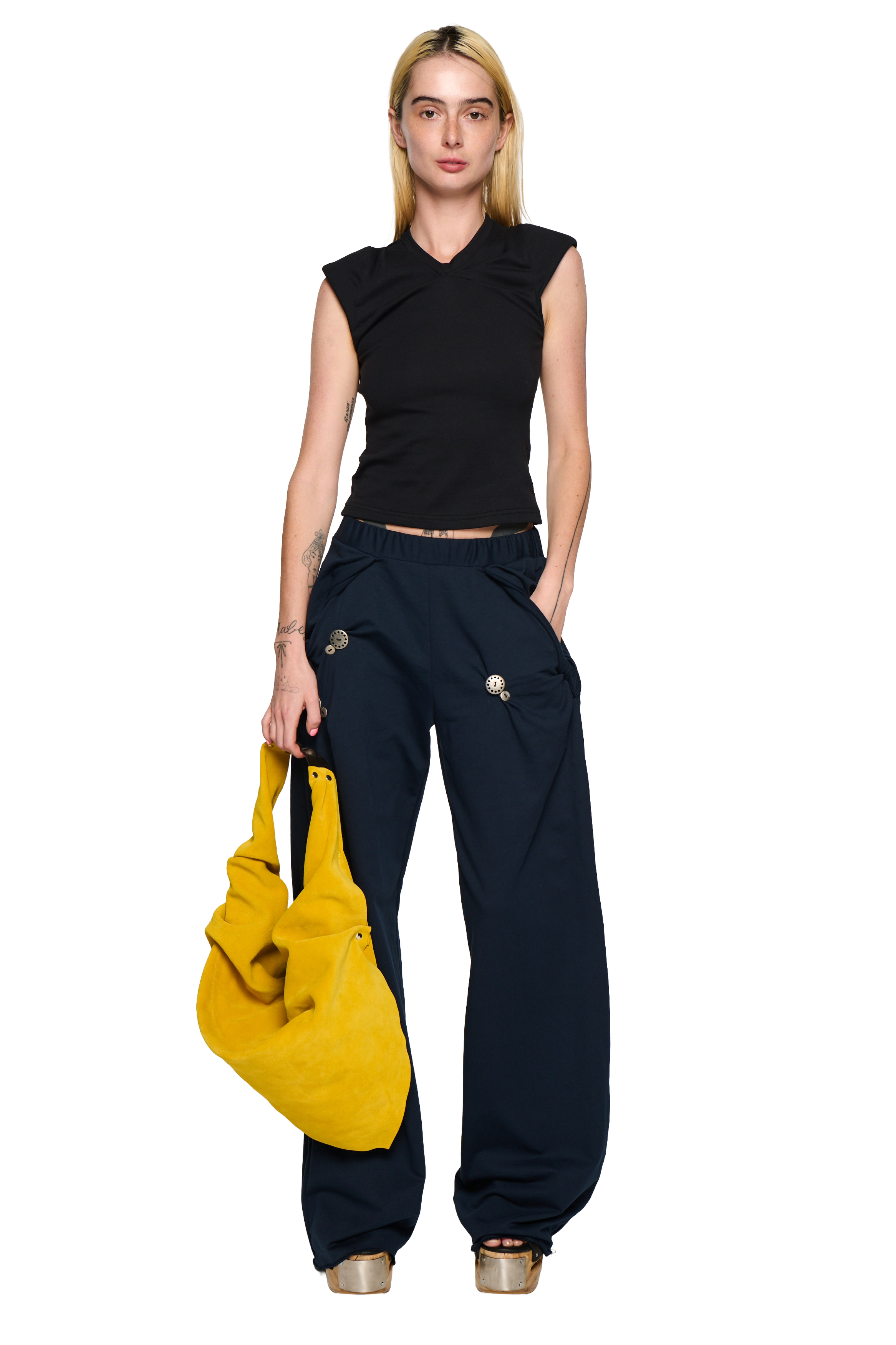 Twisted t-shirt - black