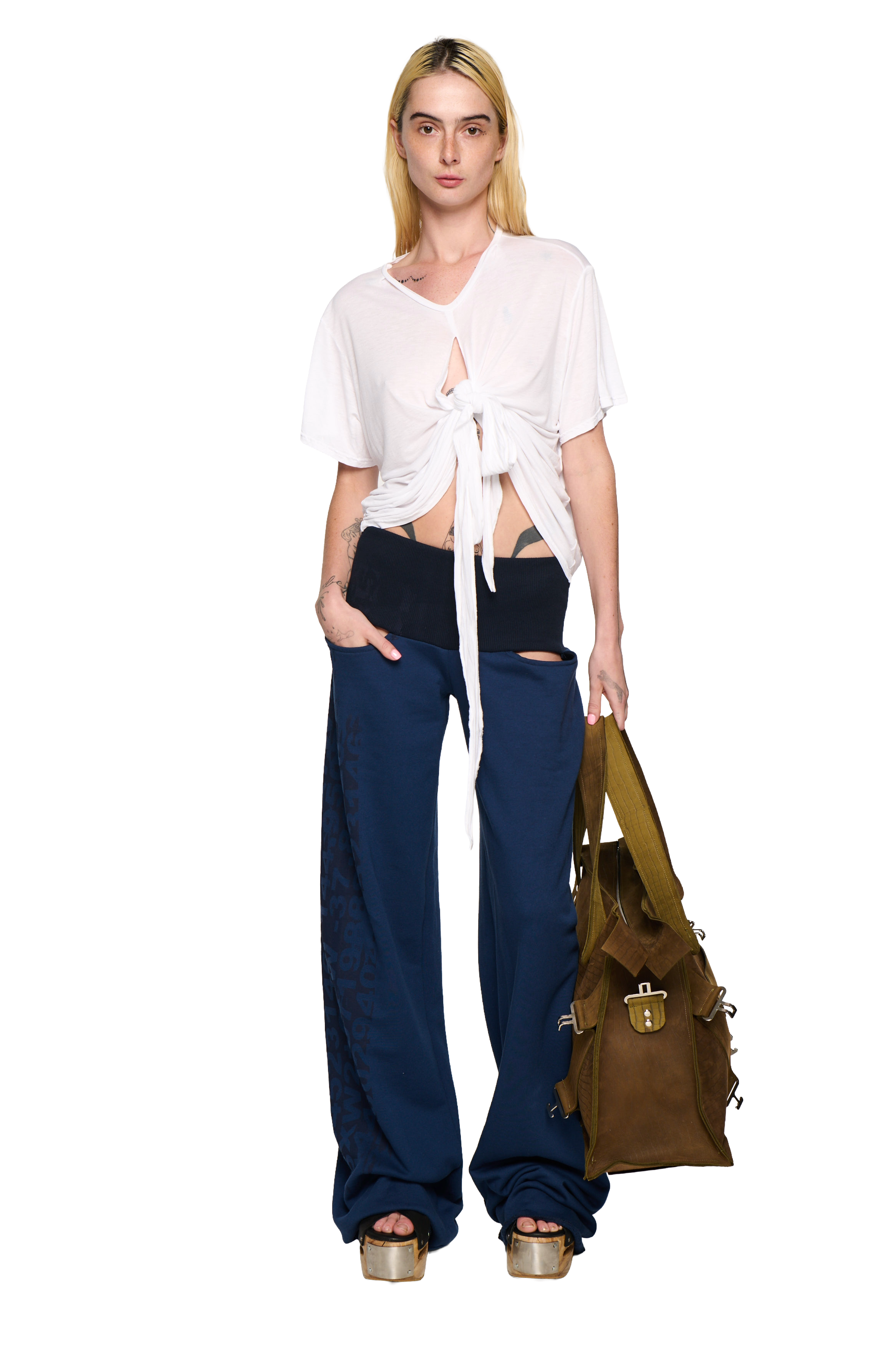 North pant - navy two tone