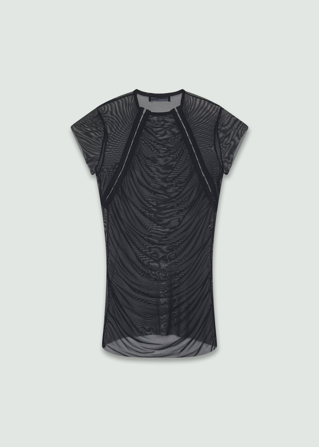 Hook and eye ranglan top