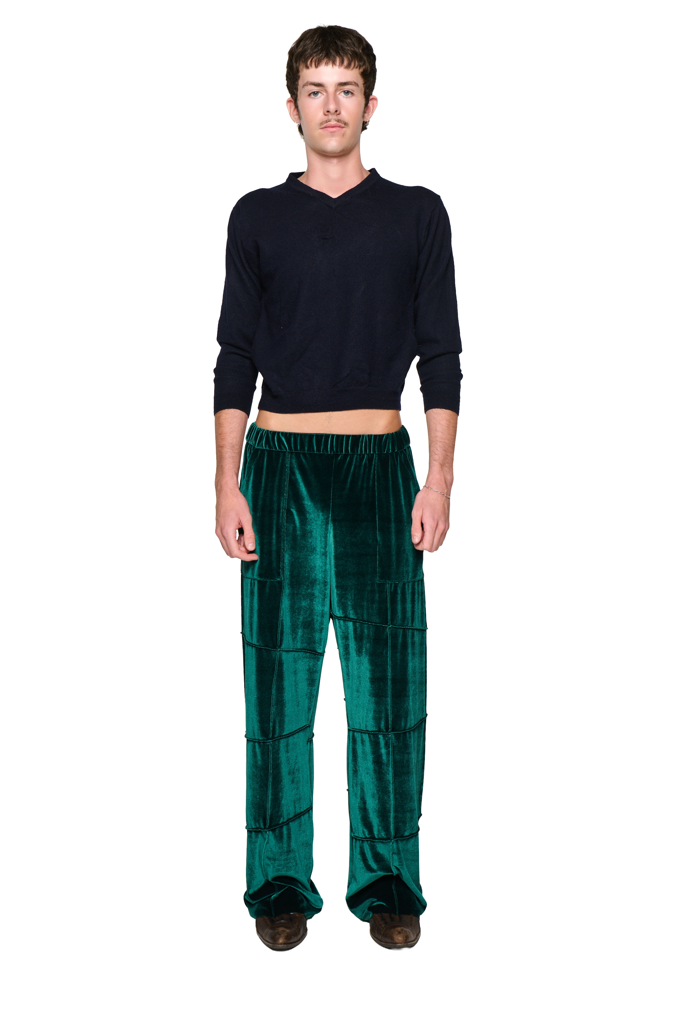 Baggy spider pant - bottle green