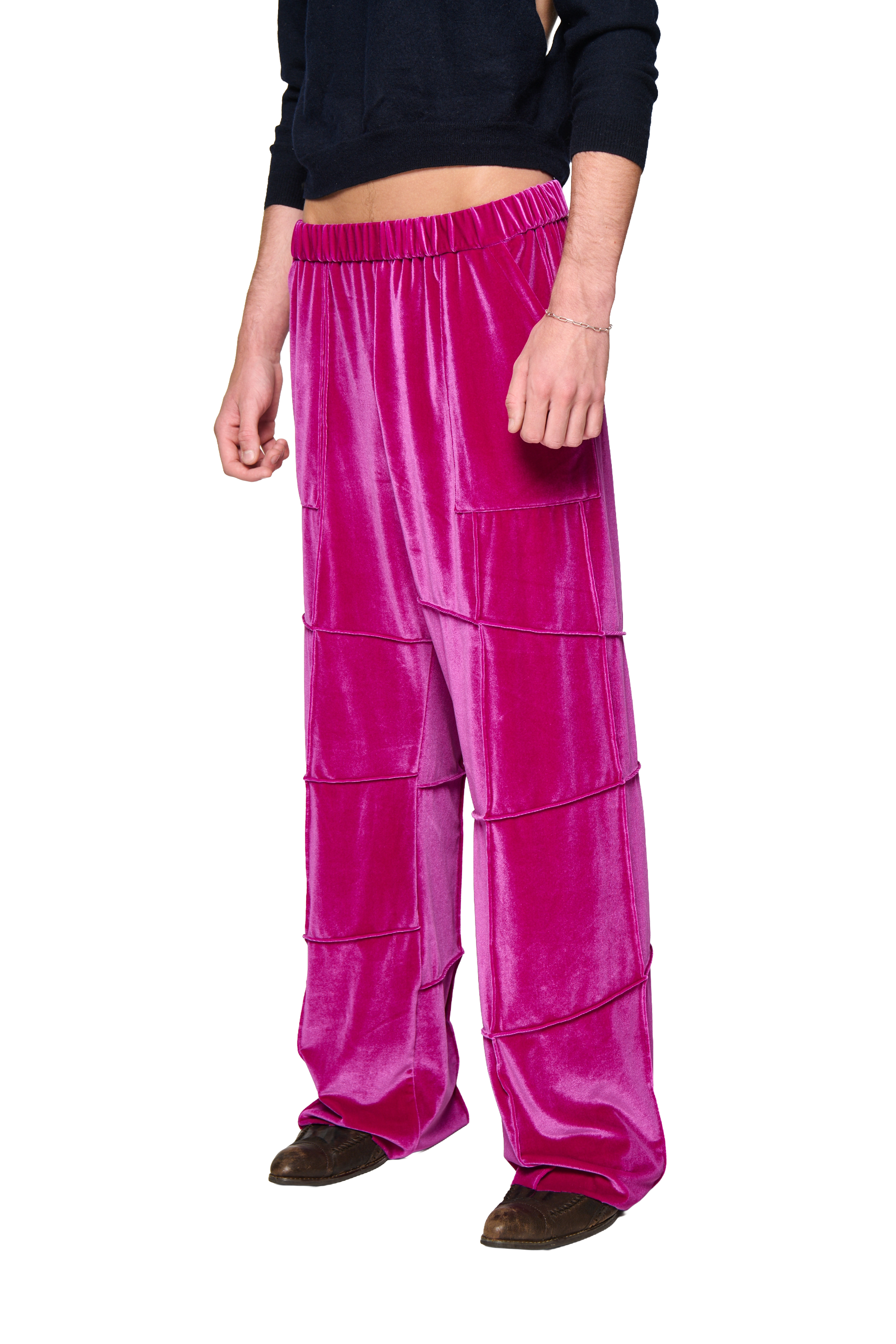 Baggy spider pant - pink