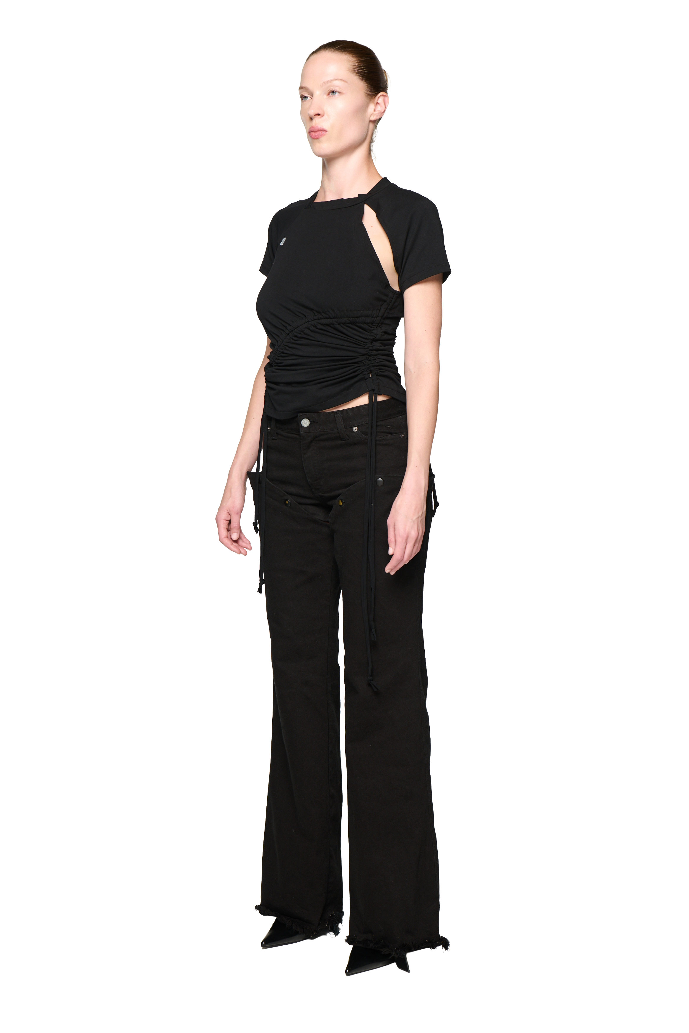 Run off denim v2 - black