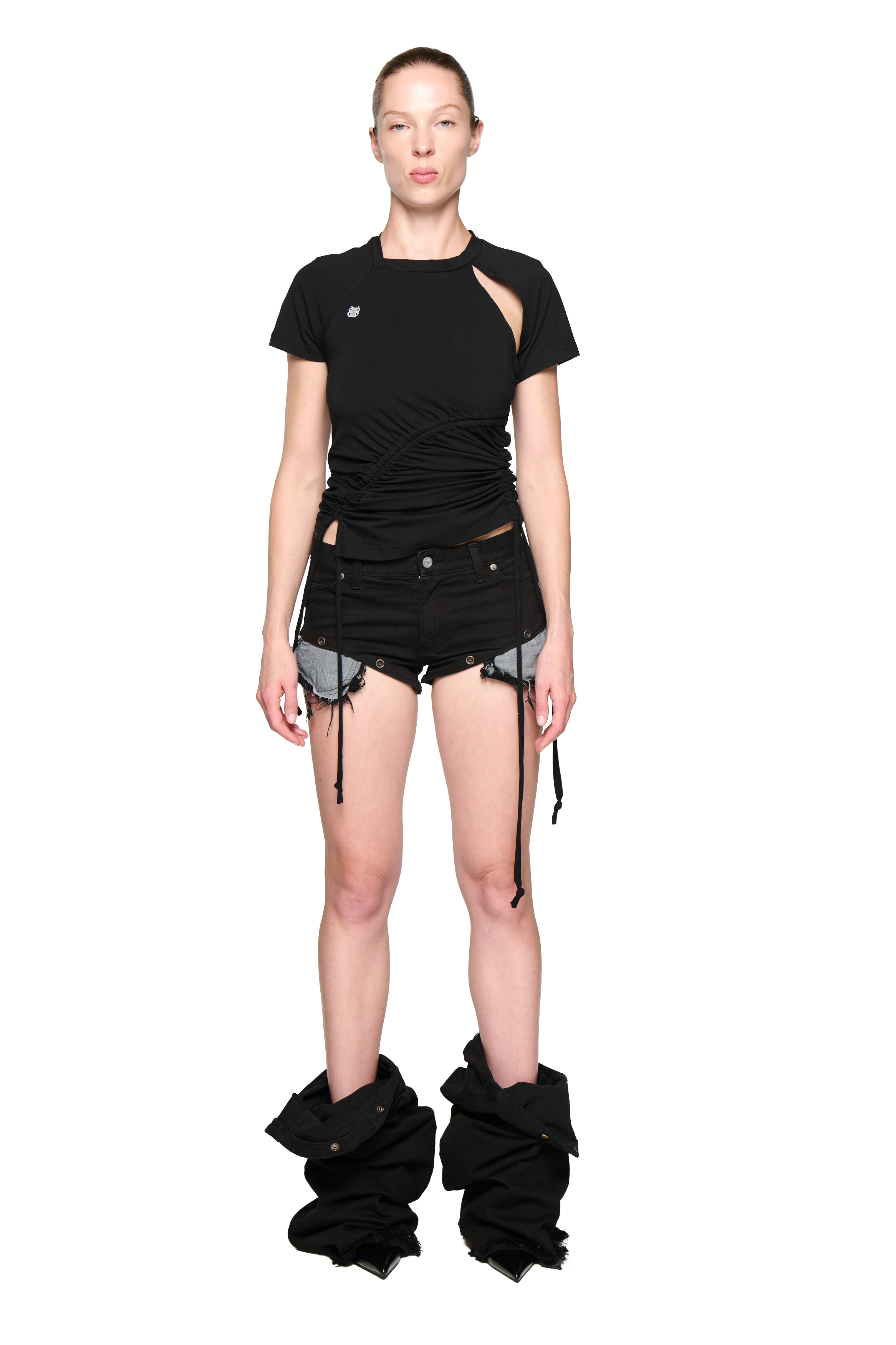 Run off denim v2 - black