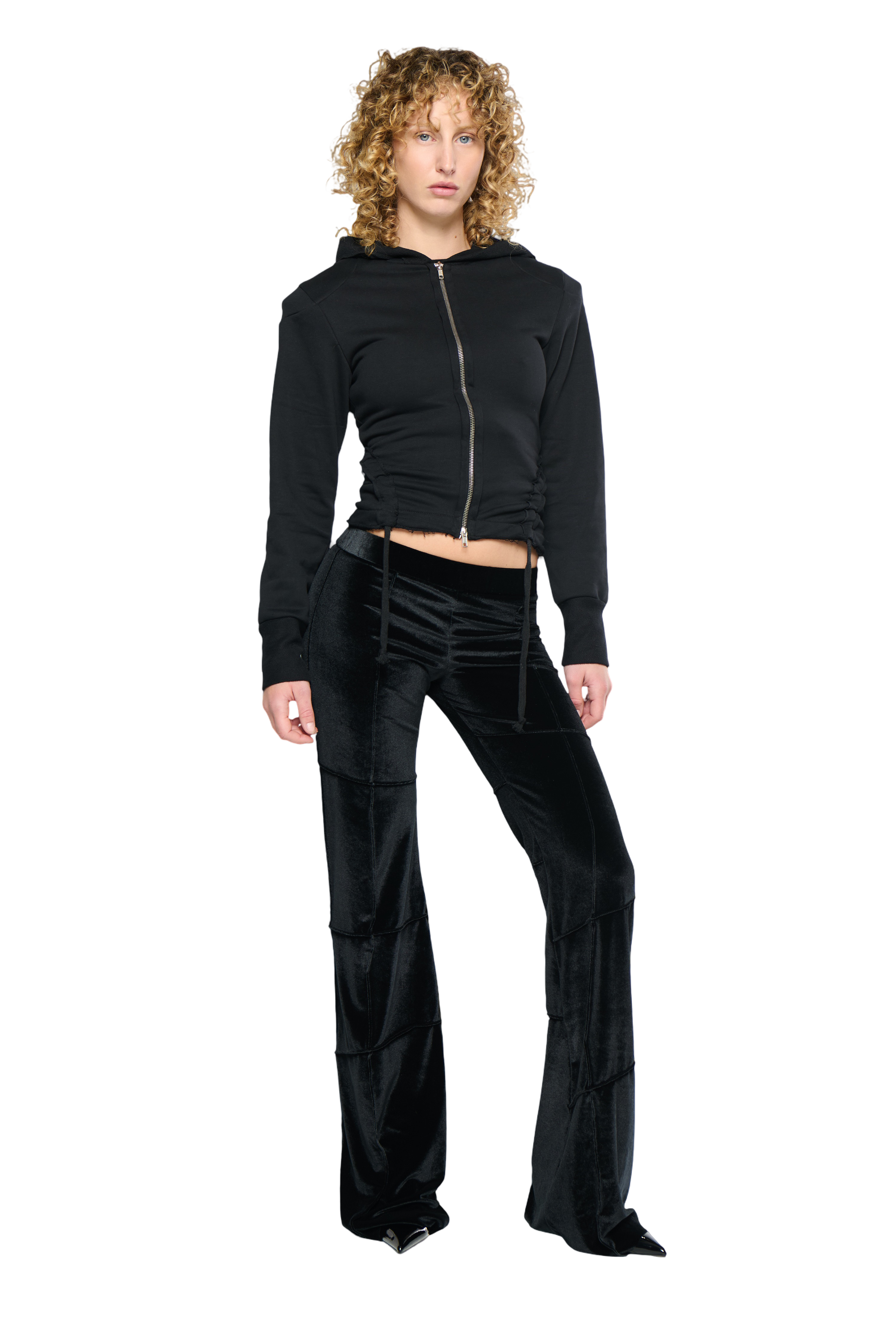 Spider pant - black (flare)