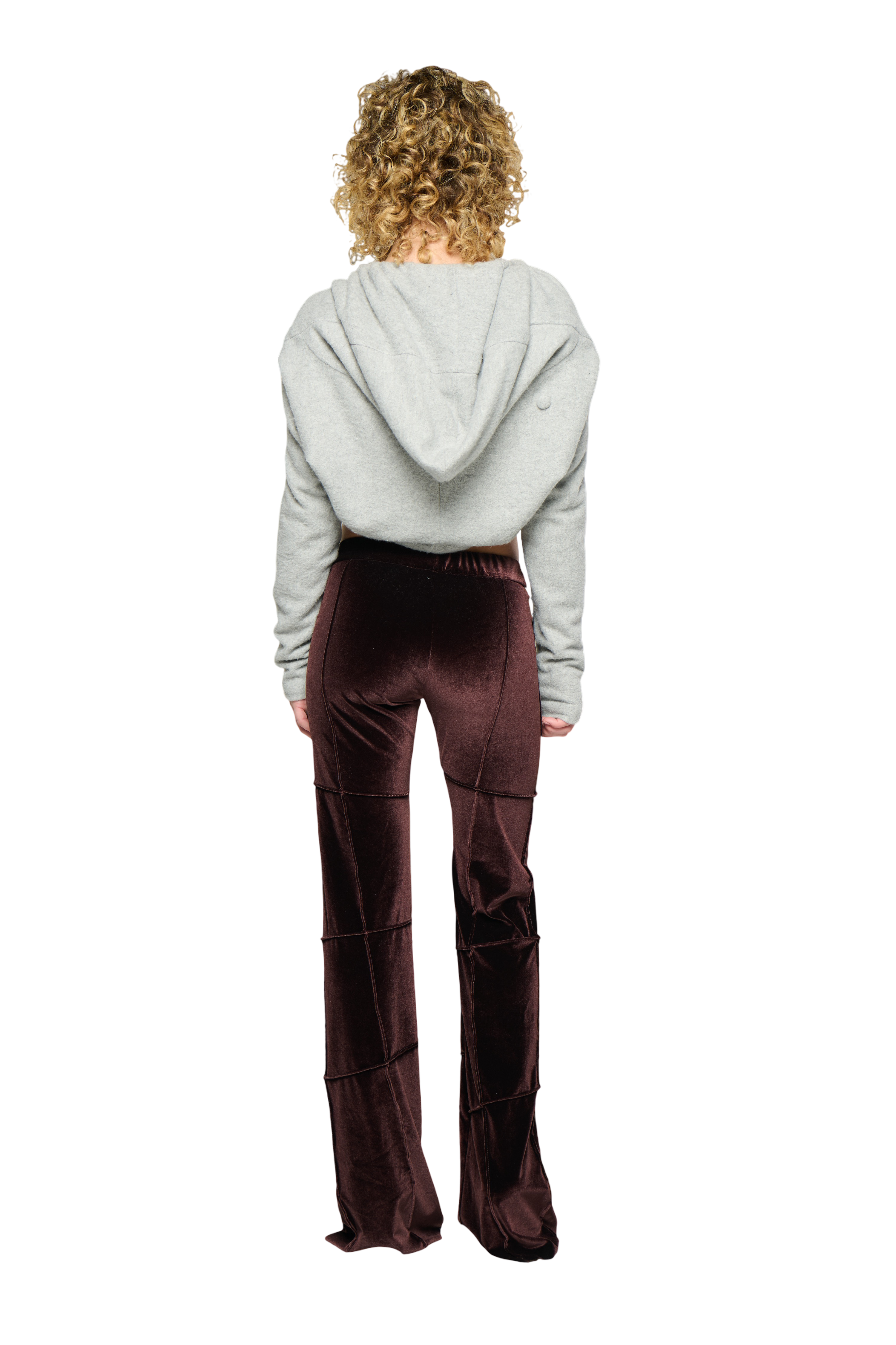 Spider pant - brown (flare)