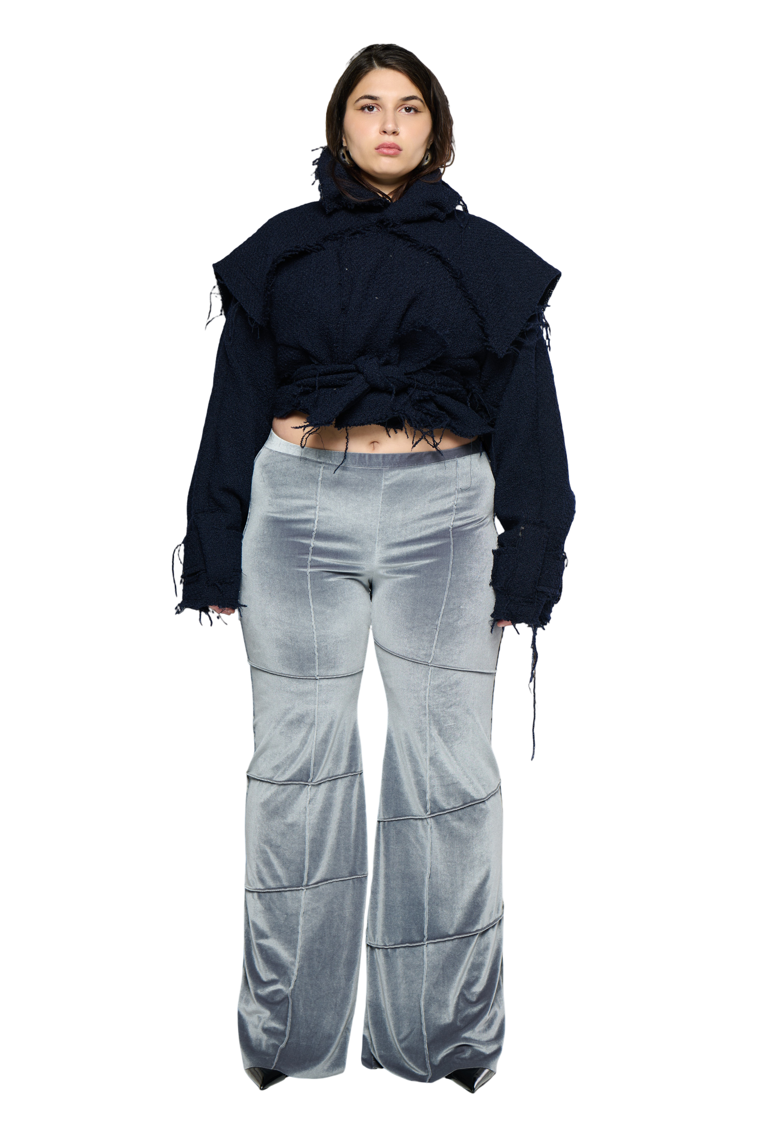 Spider pant - grey (flare)