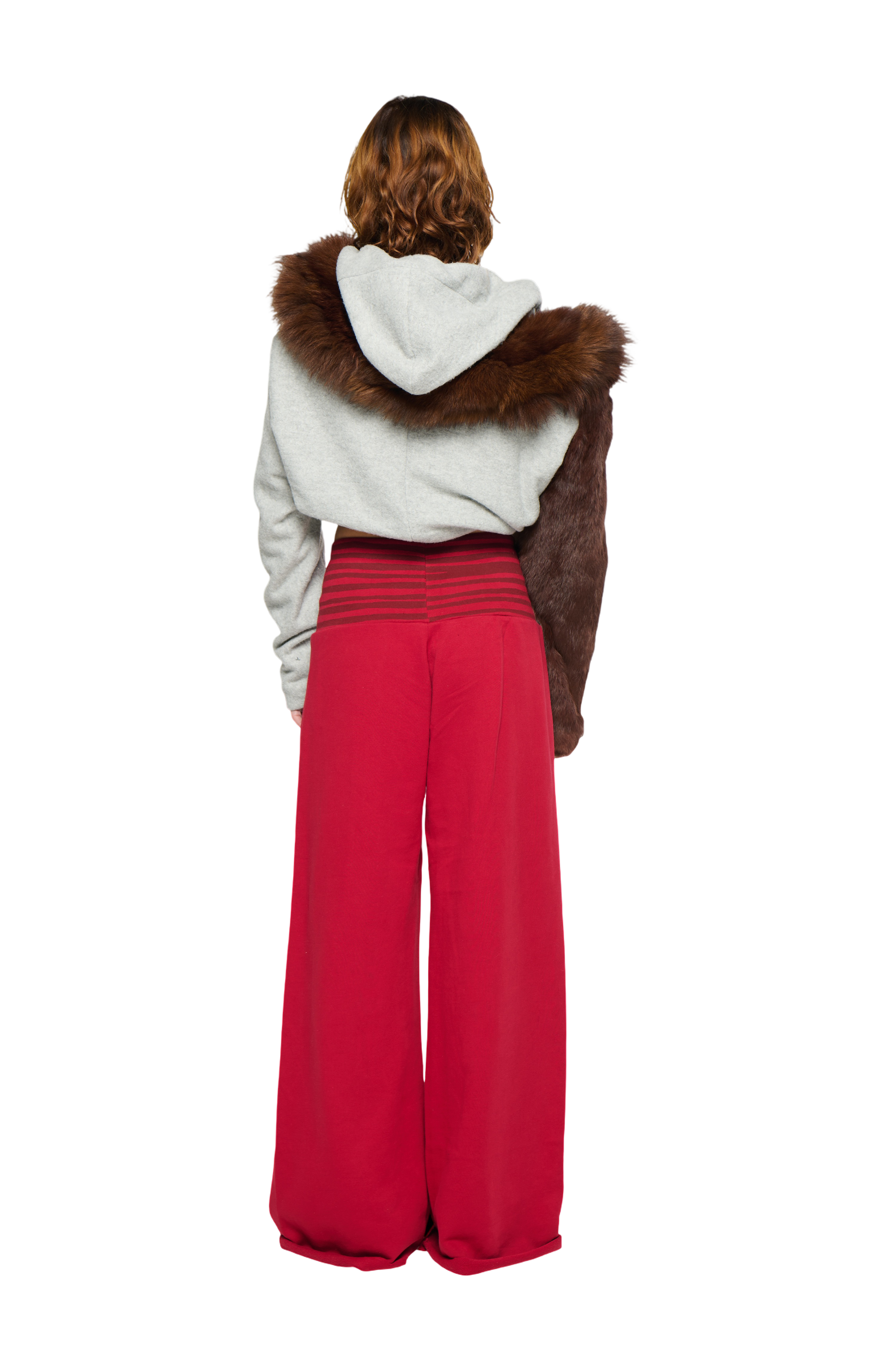 Circus pant - marone/red