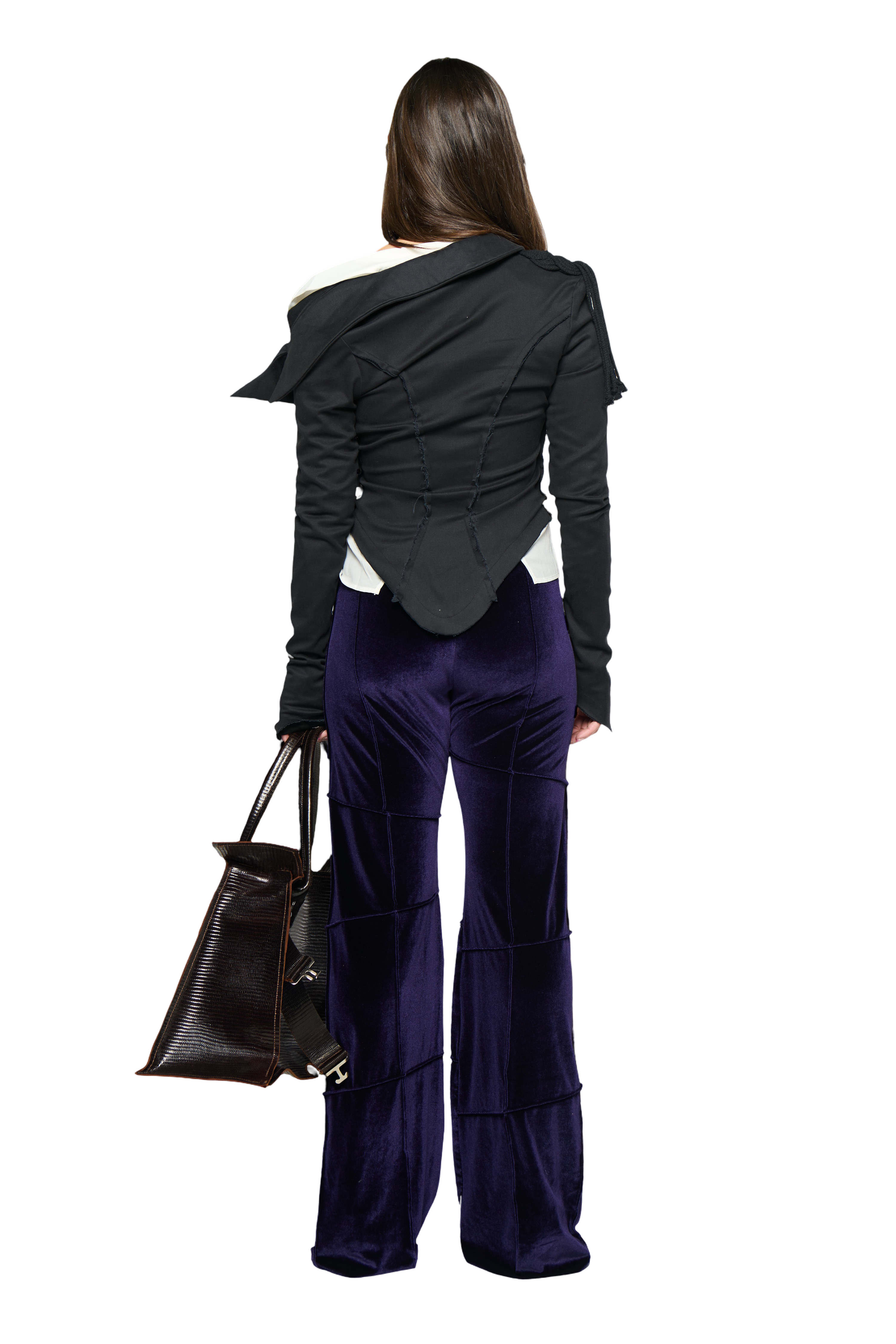 Spider pant - purple (flare)