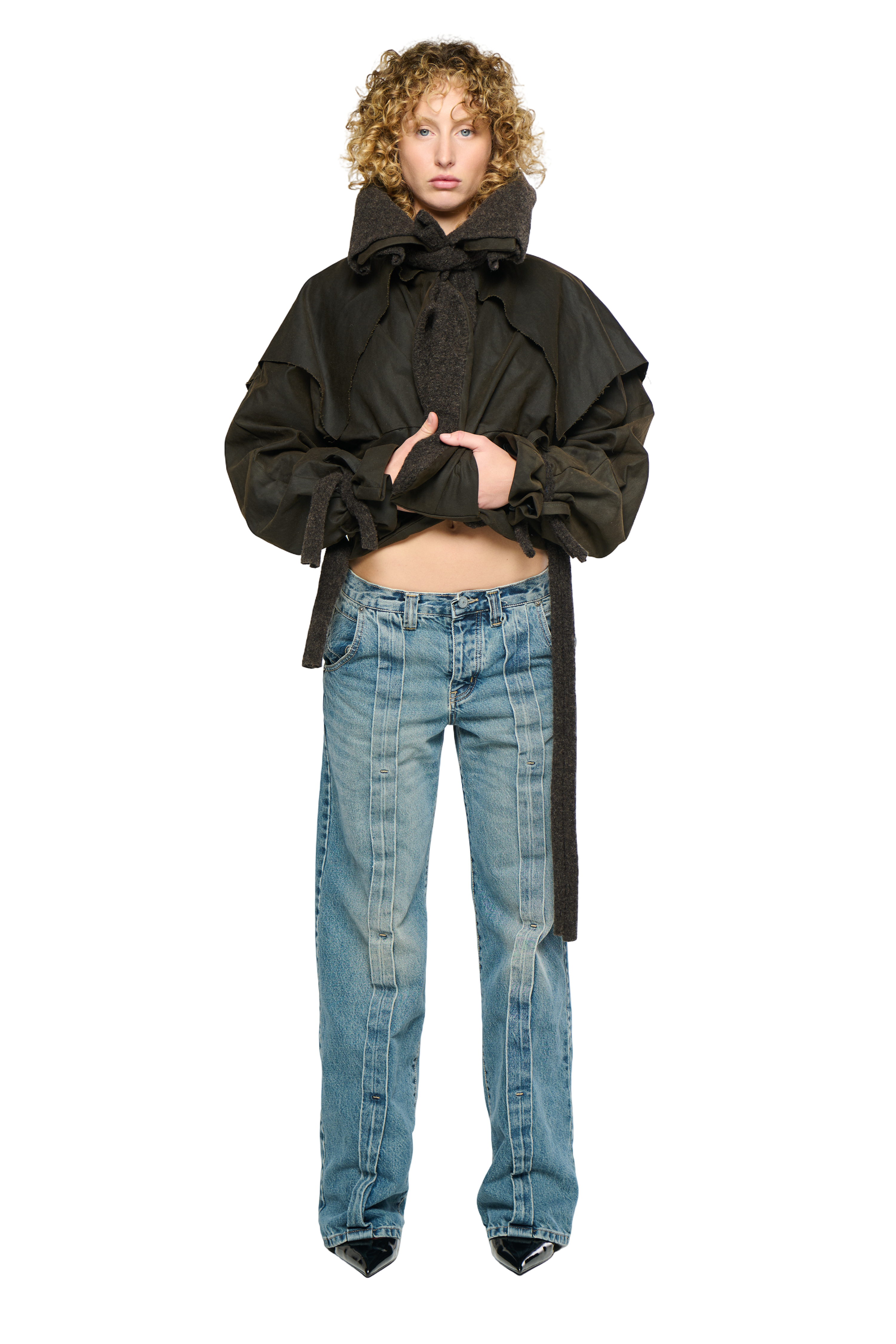Placket jean - indigo