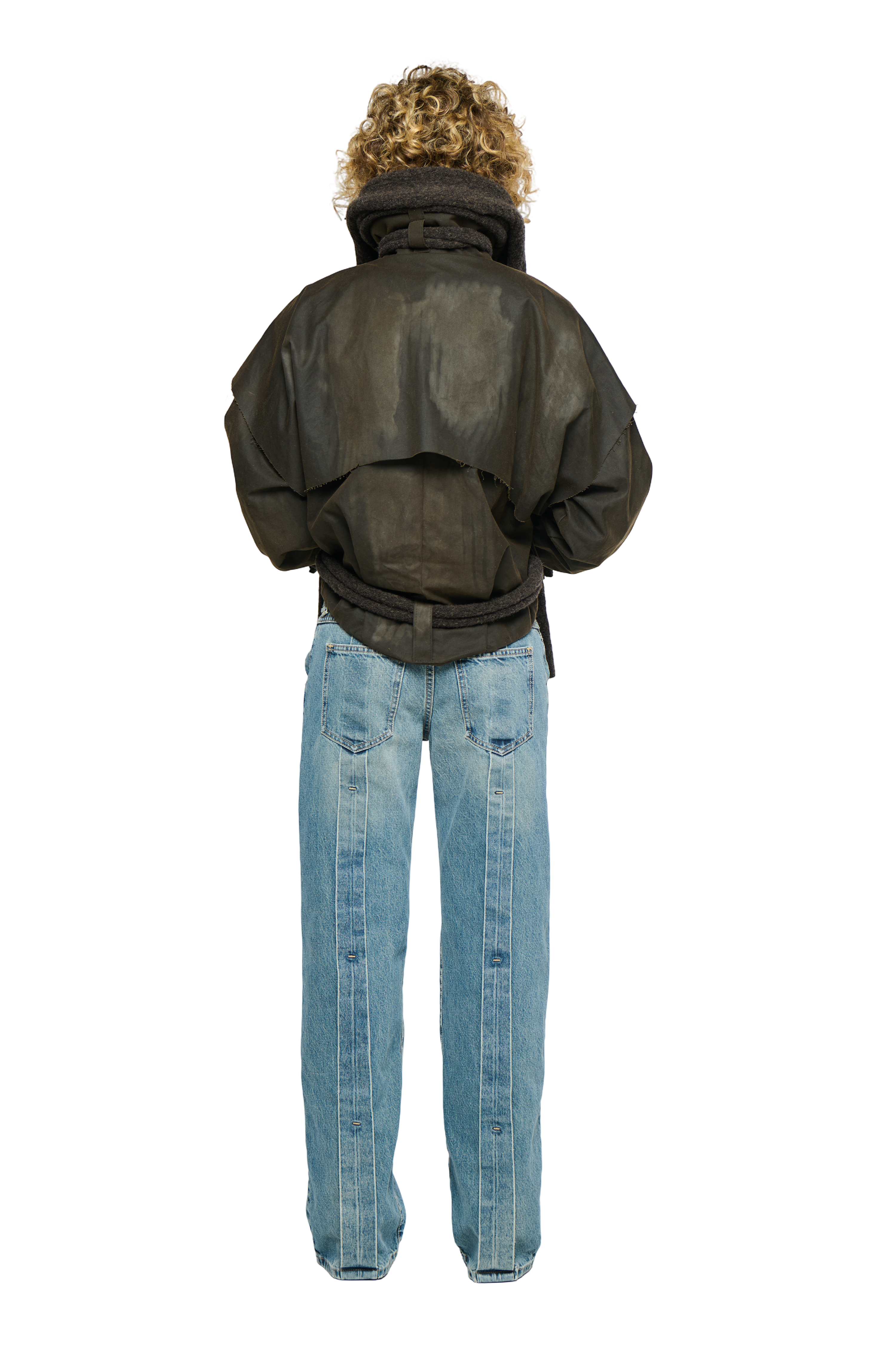 Placket jean - indigo