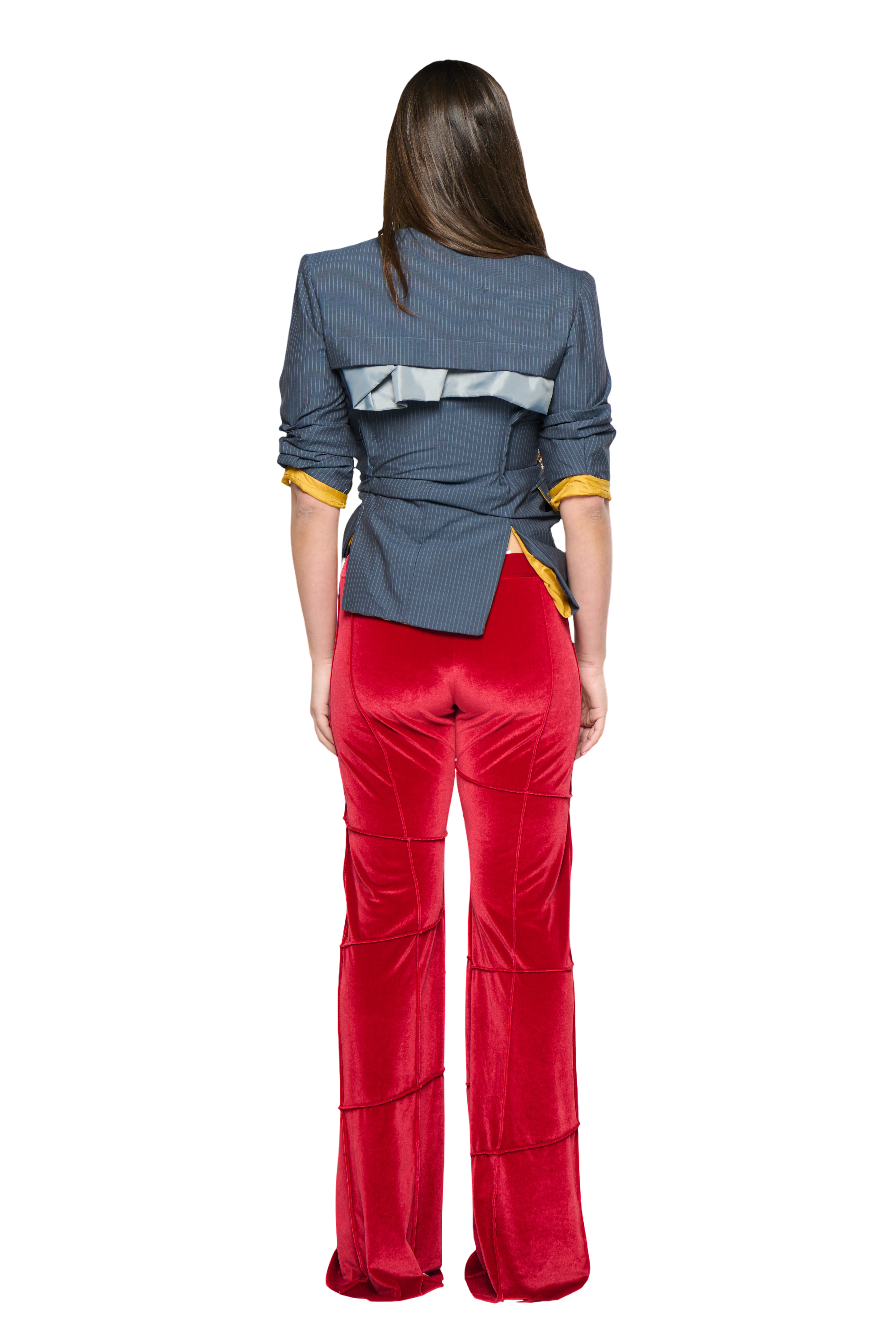 Spider pant - red (flare)