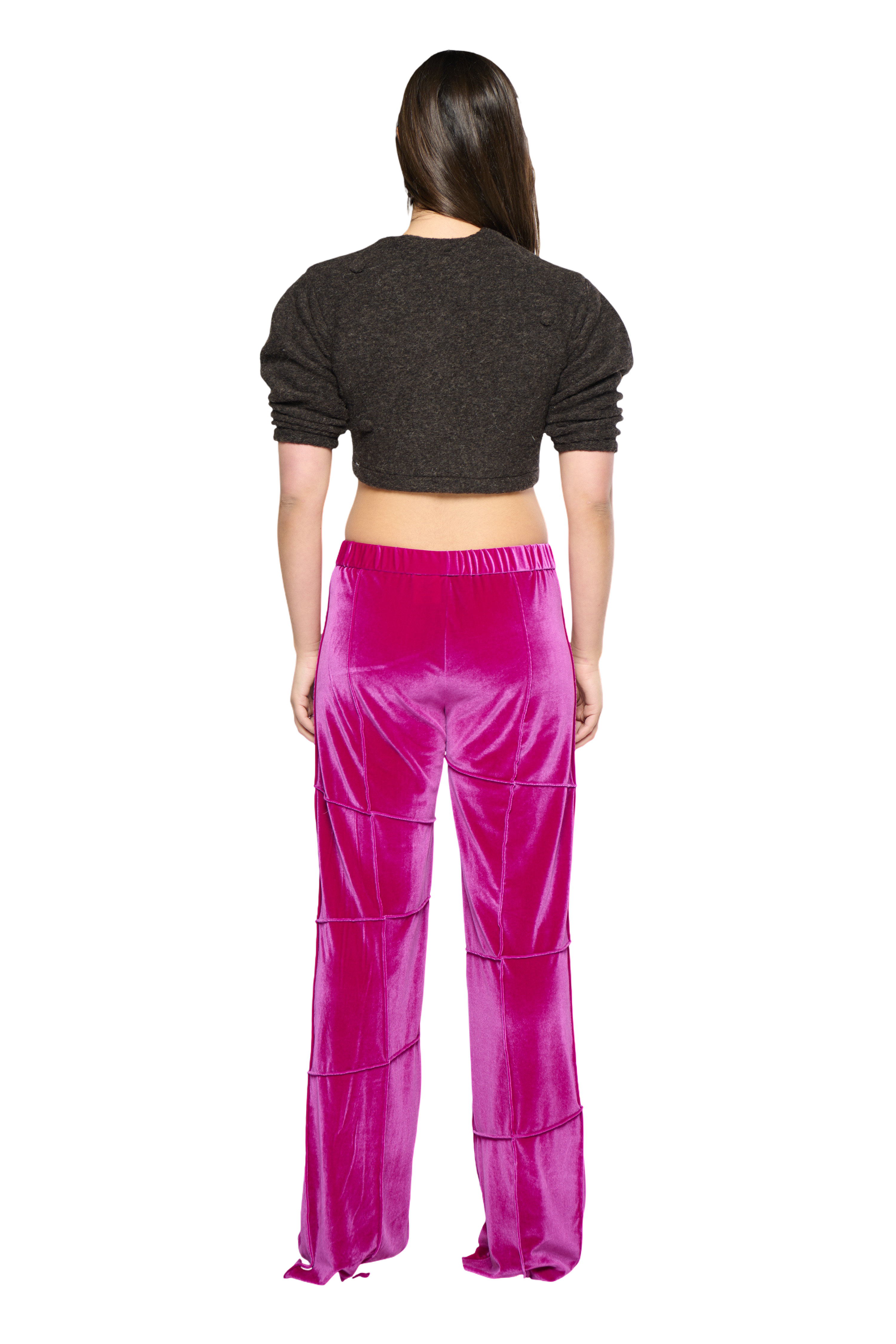 Spider pant - pink (straight)