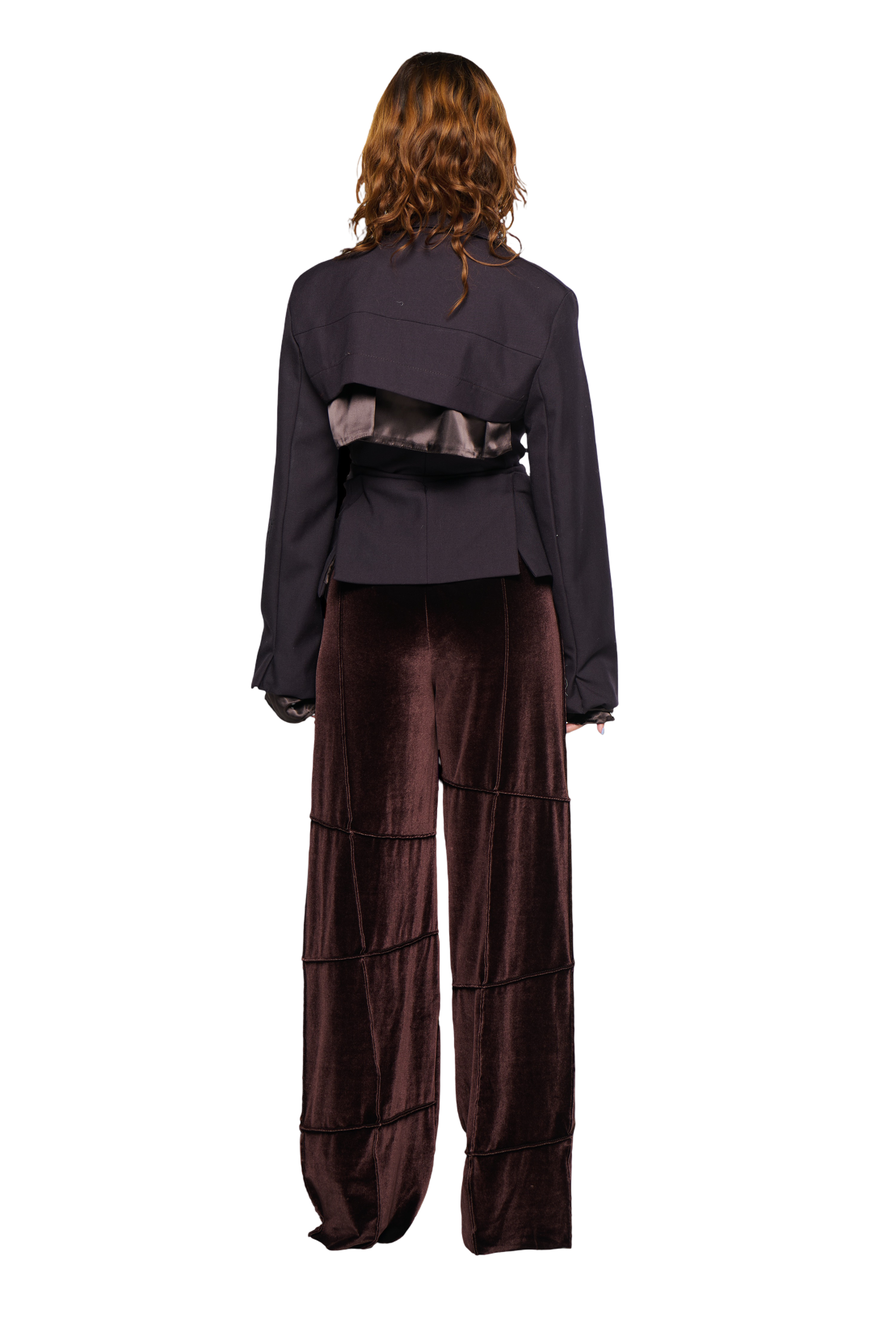 Spider pant - brown (straight)