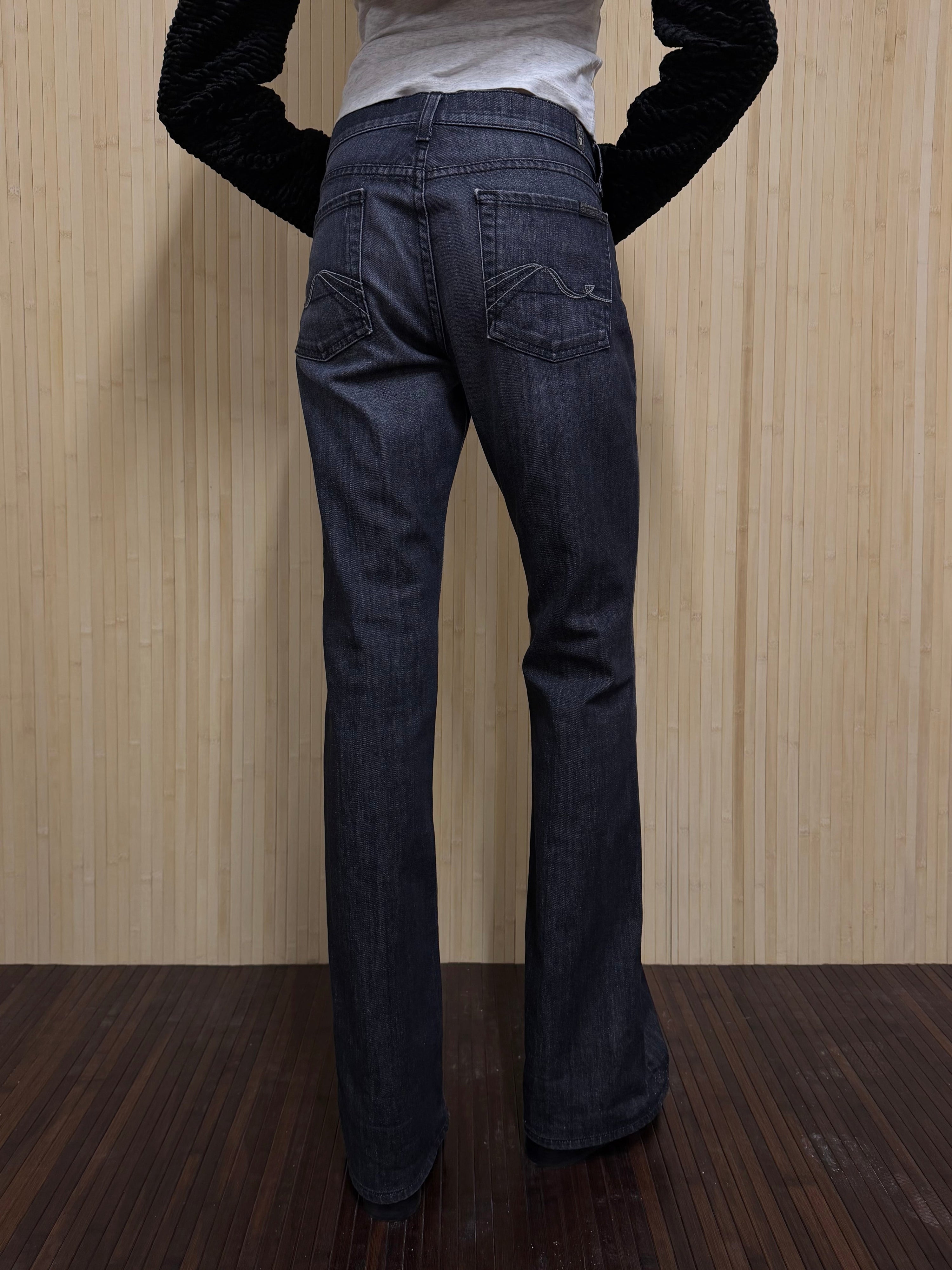 Straight leg jeans