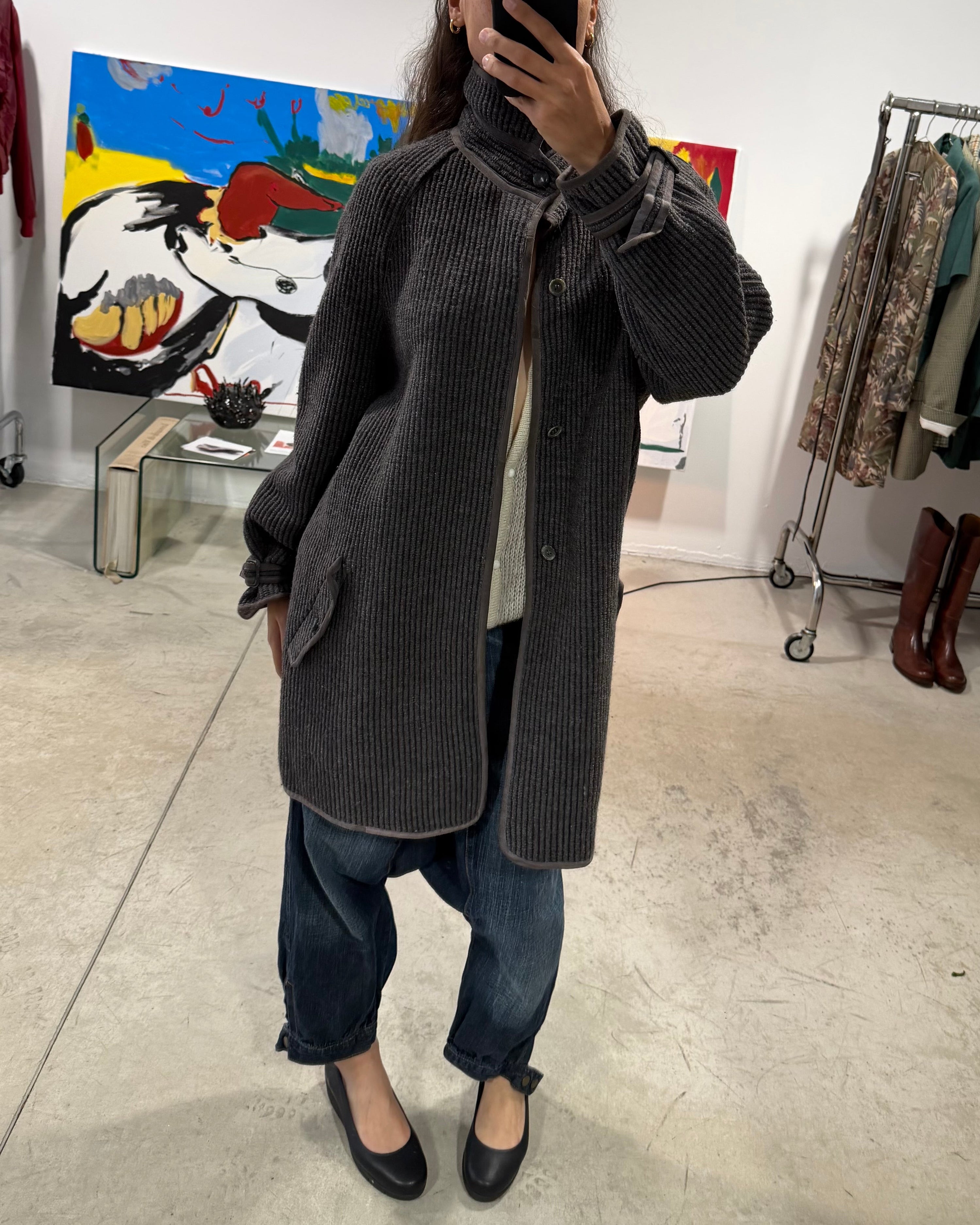 The goretti coat by gianni versace