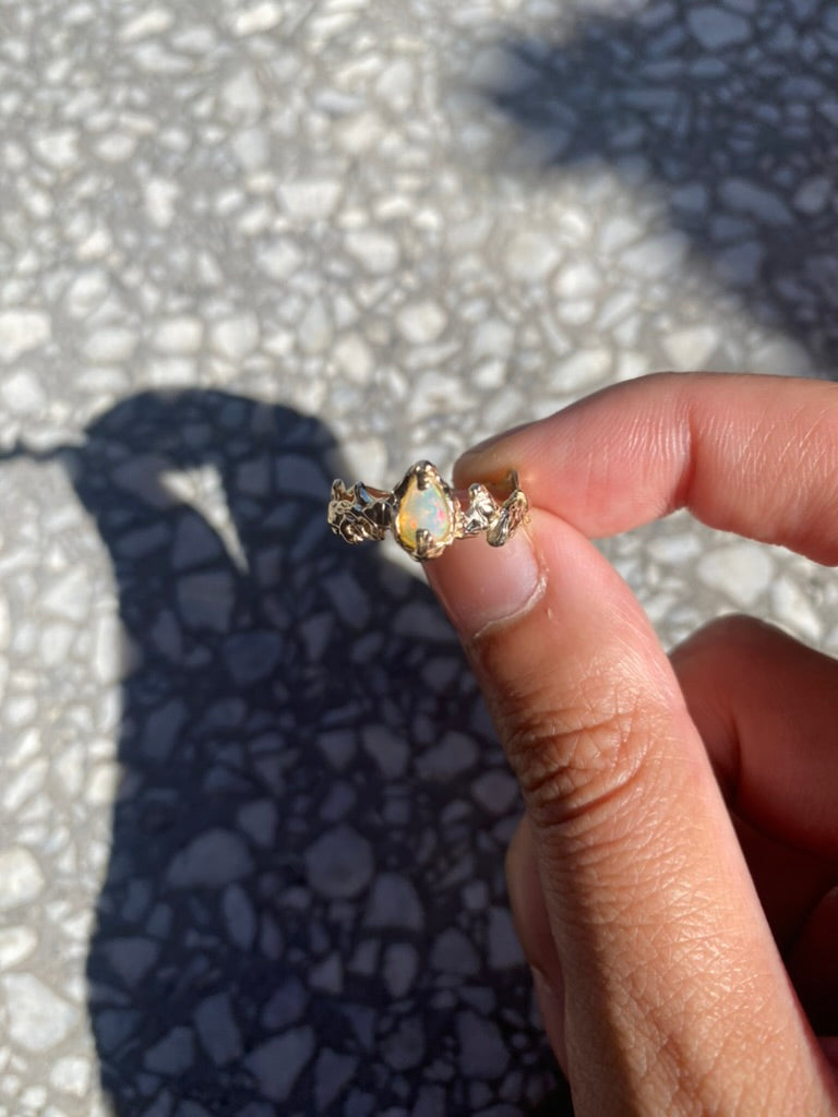 Crown ring - gold